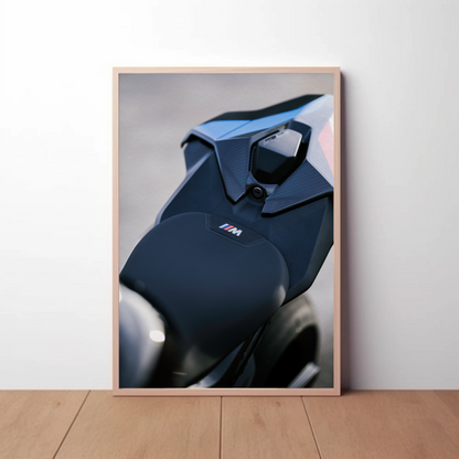 BMW M1000RR Motorcycle Poster #008 - Throttle Designs