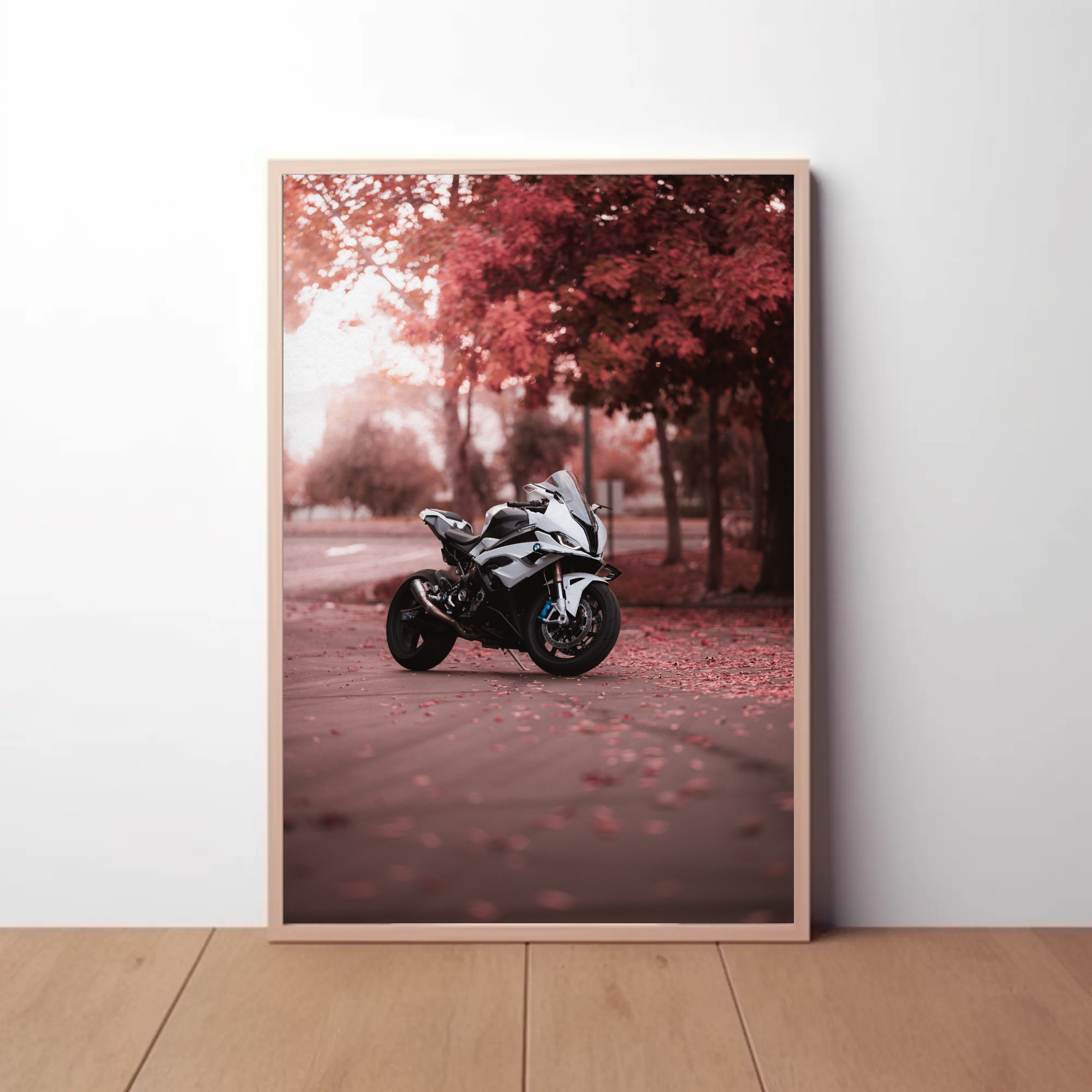 BMW S1000RR Motorcycle Poster #131 - Throttle Designs