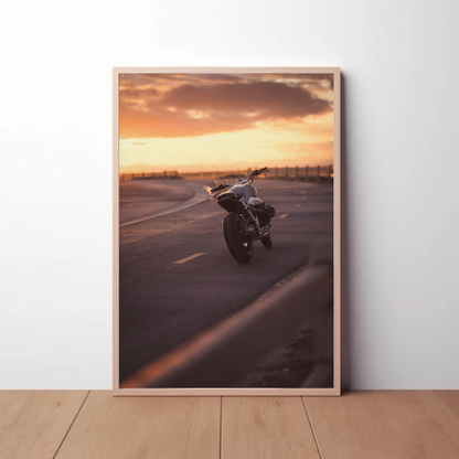 BMW R nine T Motorcycle Poster #005 - Throttle Designs