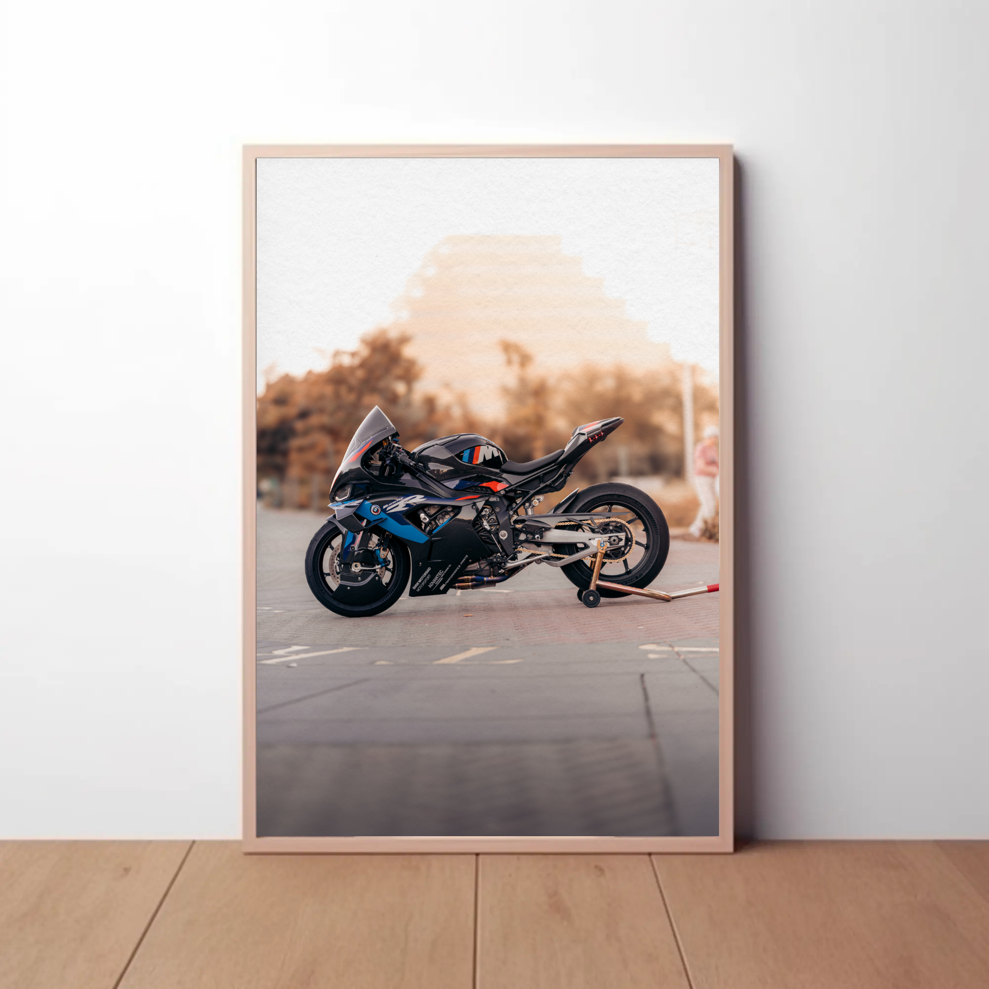 BMW M1000RR Motorcycle Art Print #023 - Stunning Decor for Enthusiasts - Throttle Designs