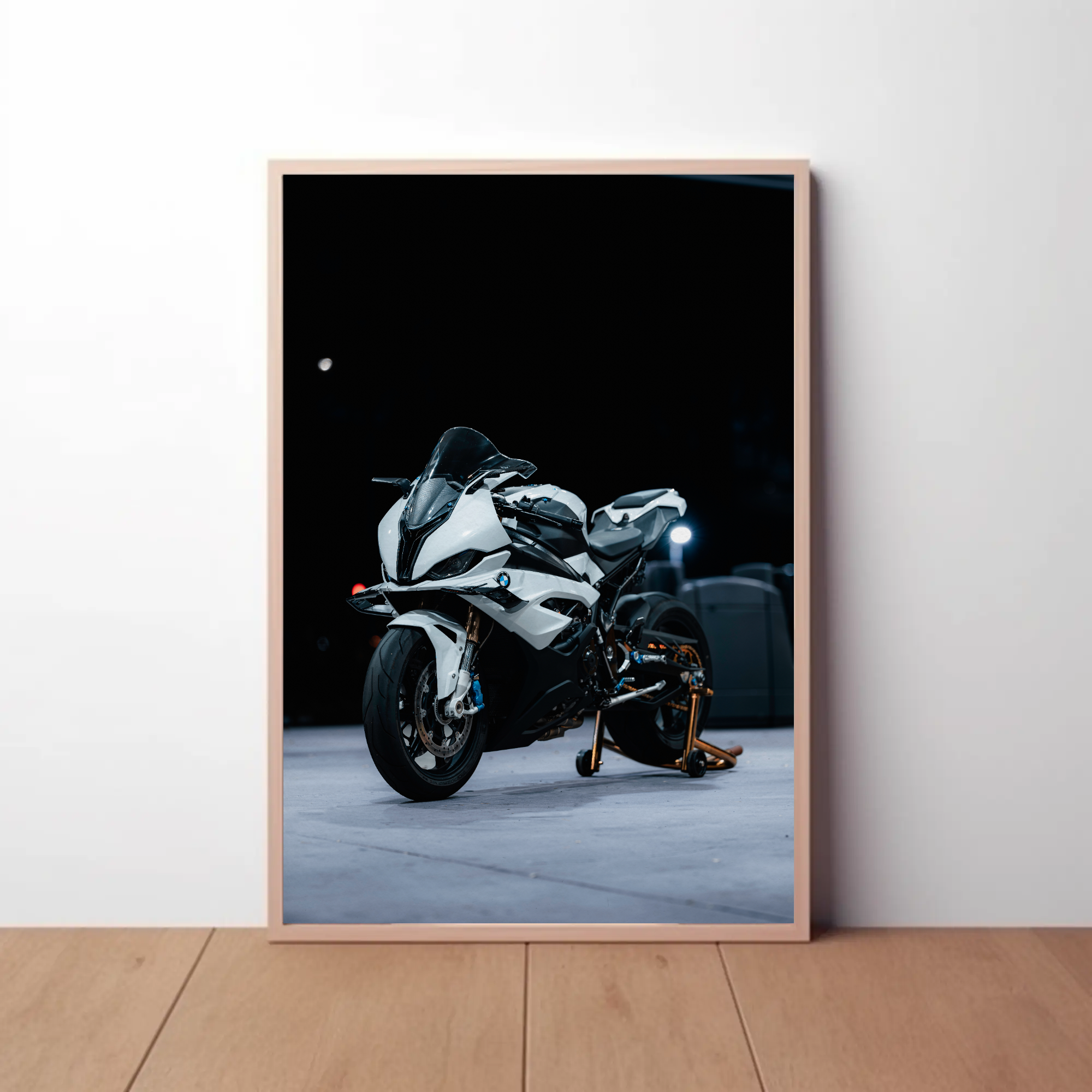 BMW S1000RR Motorcycle Poster #015 - Throttle Designs