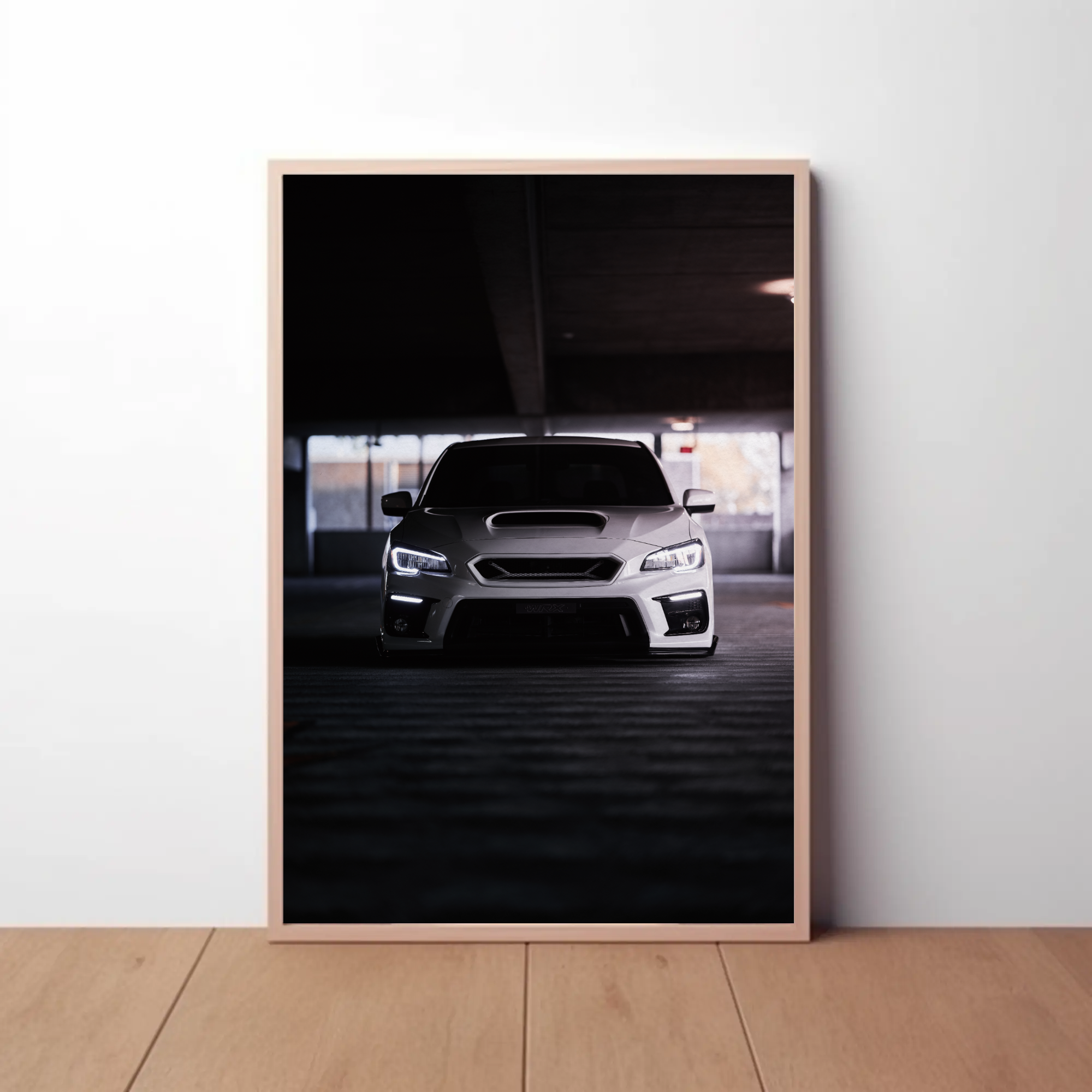 Subaru WRX Automotive Car Poster #037 - Throttle Designs