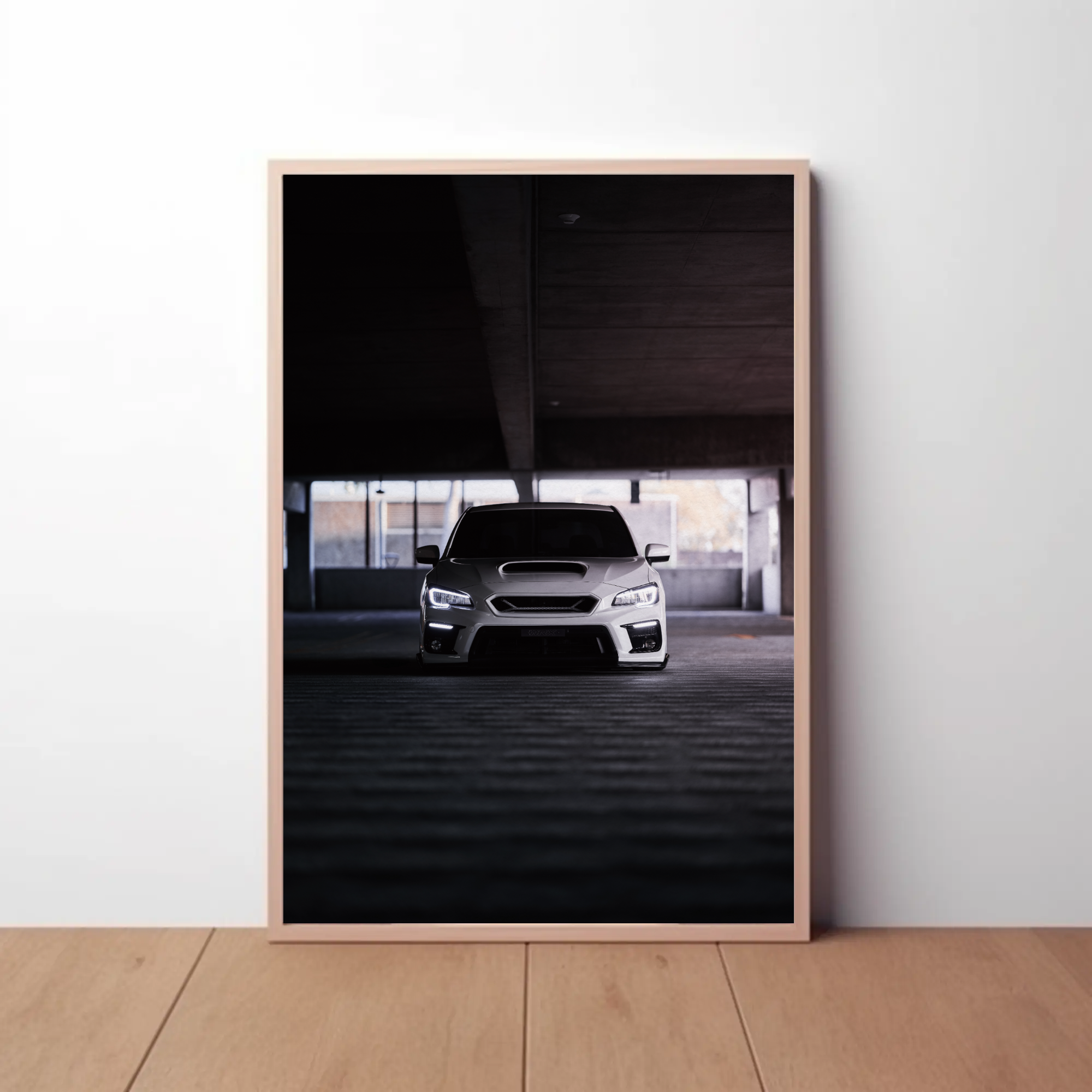 Subaru WRX Automotive Car Poster #025 - Throttle Designs