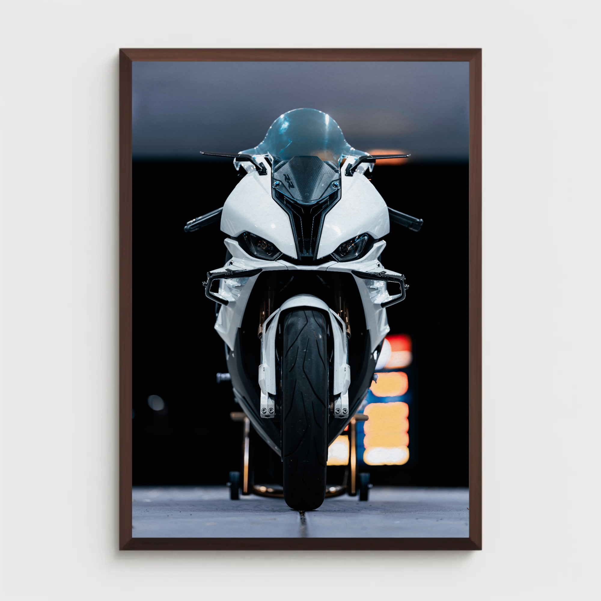 BMW S1000RR Motorcycle Poster #016 - Throttle Designs