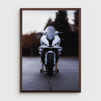 BMW S1000RR Motorcycle Poster #072 - Throttle Designs