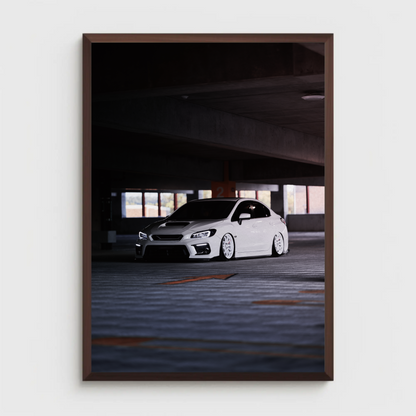 Subaru WRX Automotive Car Poster #039 - Throttle Designs