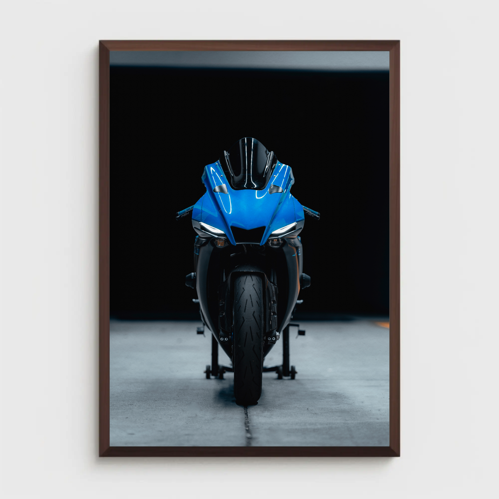 Yamaha R1 Motorcycle Poster #033 - Throttle Designs