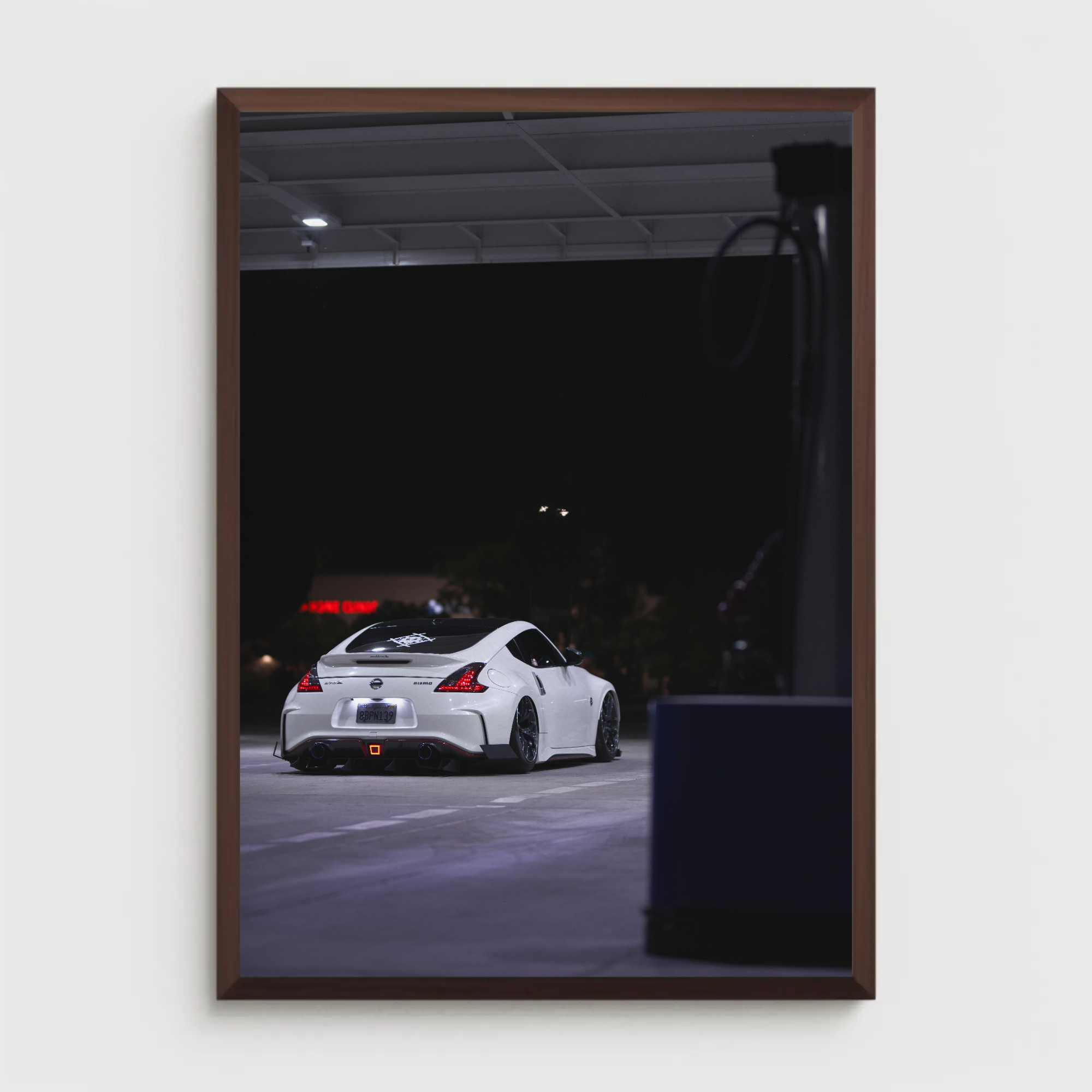 Nissan 370z Automotive Car Poster #001 - Throttle Designs