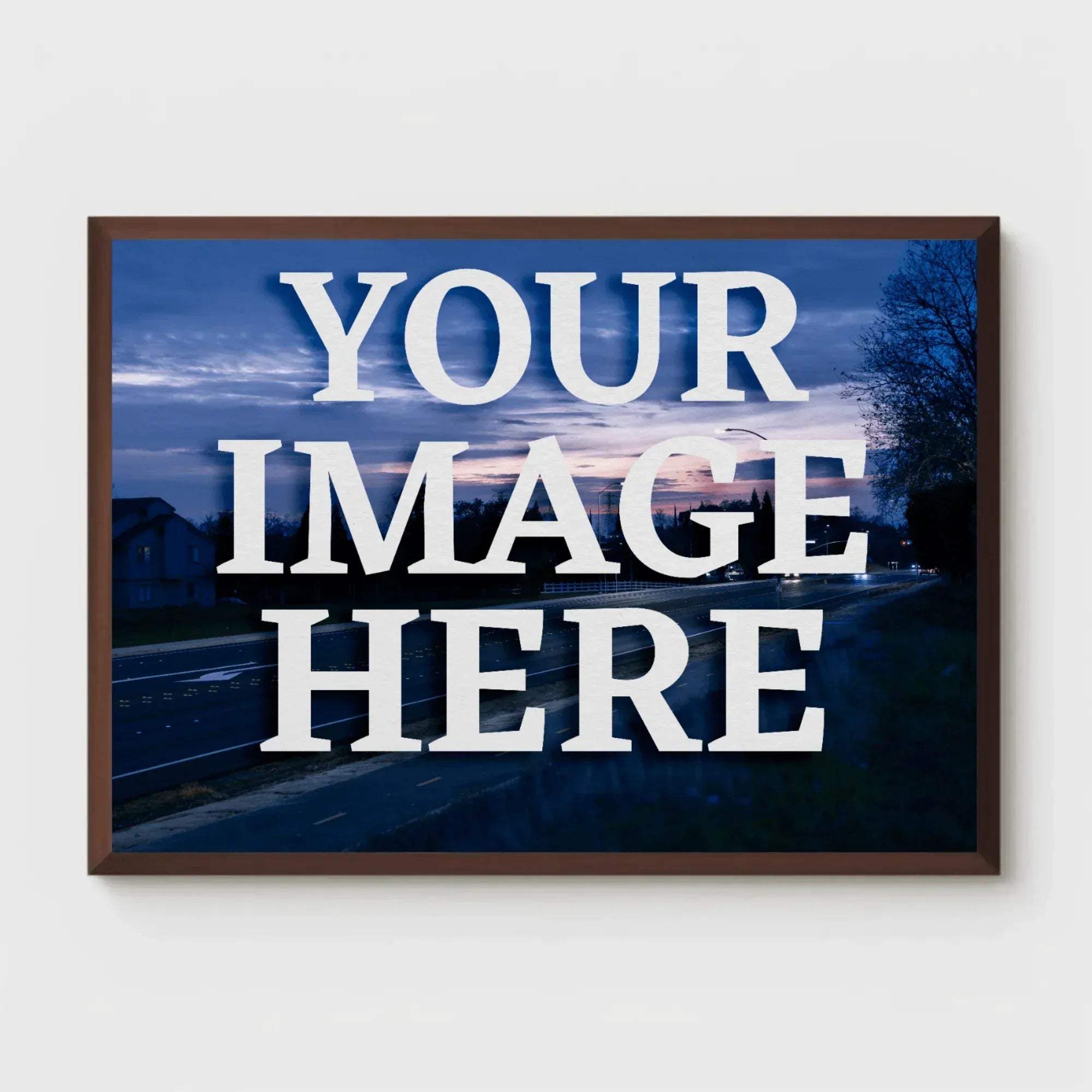 Custom Satin Poster Print - Personalize Wall Art with Your Own Photo