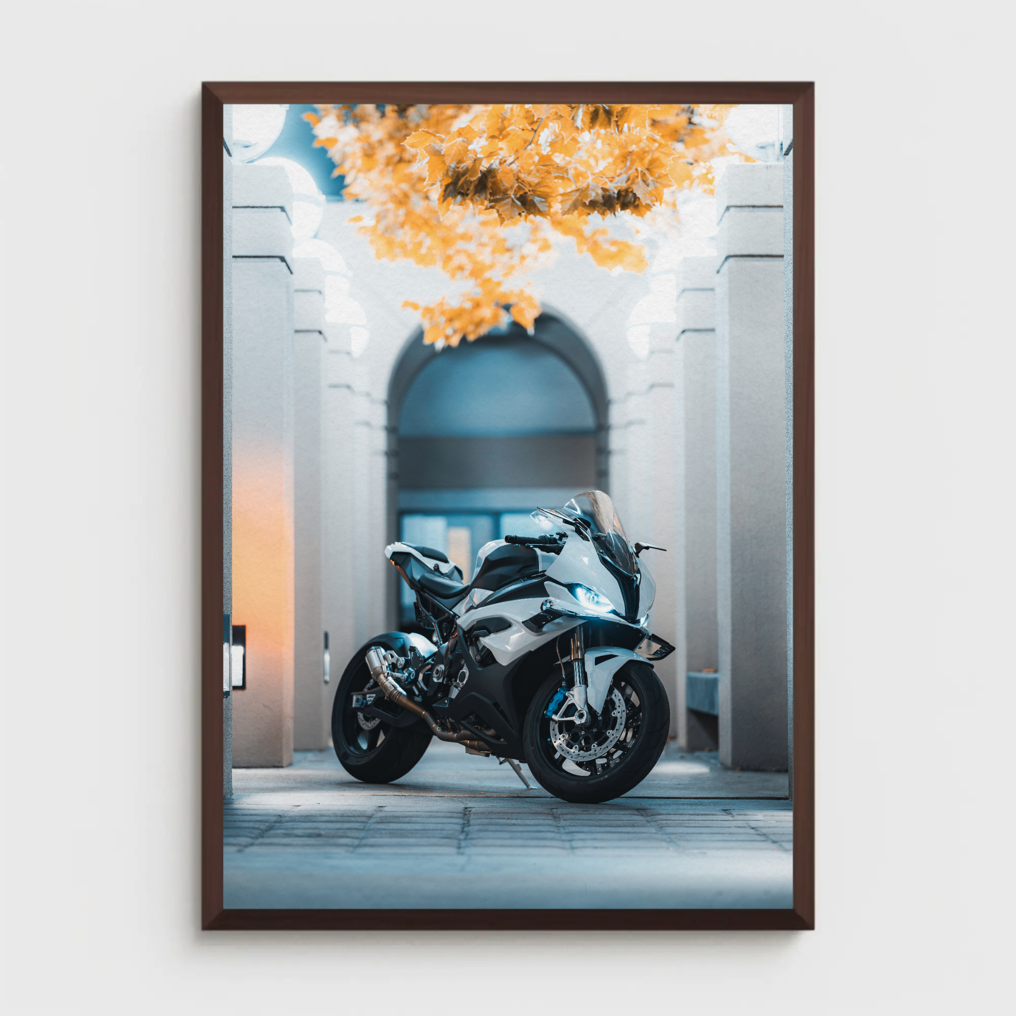 BMW S1000RR Motorcycle Poster #044 - Throttle Designs