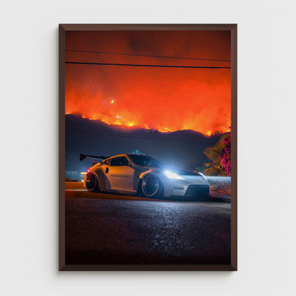 Nissan 370z JDM Car Art Poster #028 - Elevate Your Space Today! - Throttle Designs