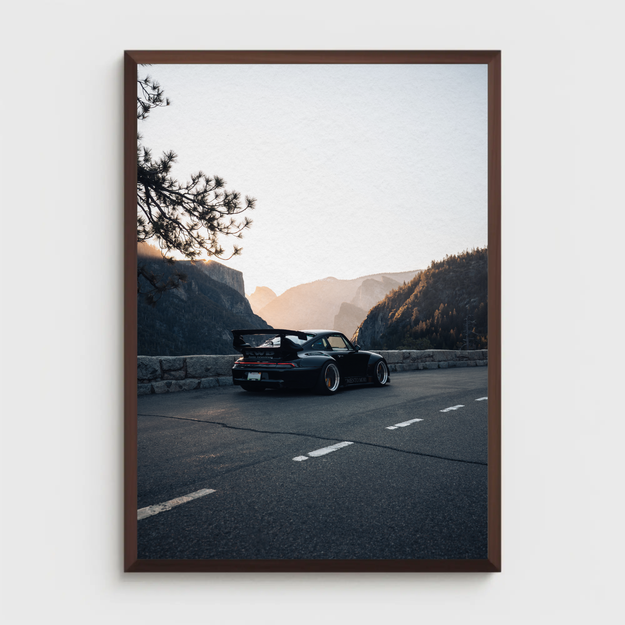 RWB Porsche 911 Wall Art Poster #001 - Automotive Elegance Redefined - Throttle Designs