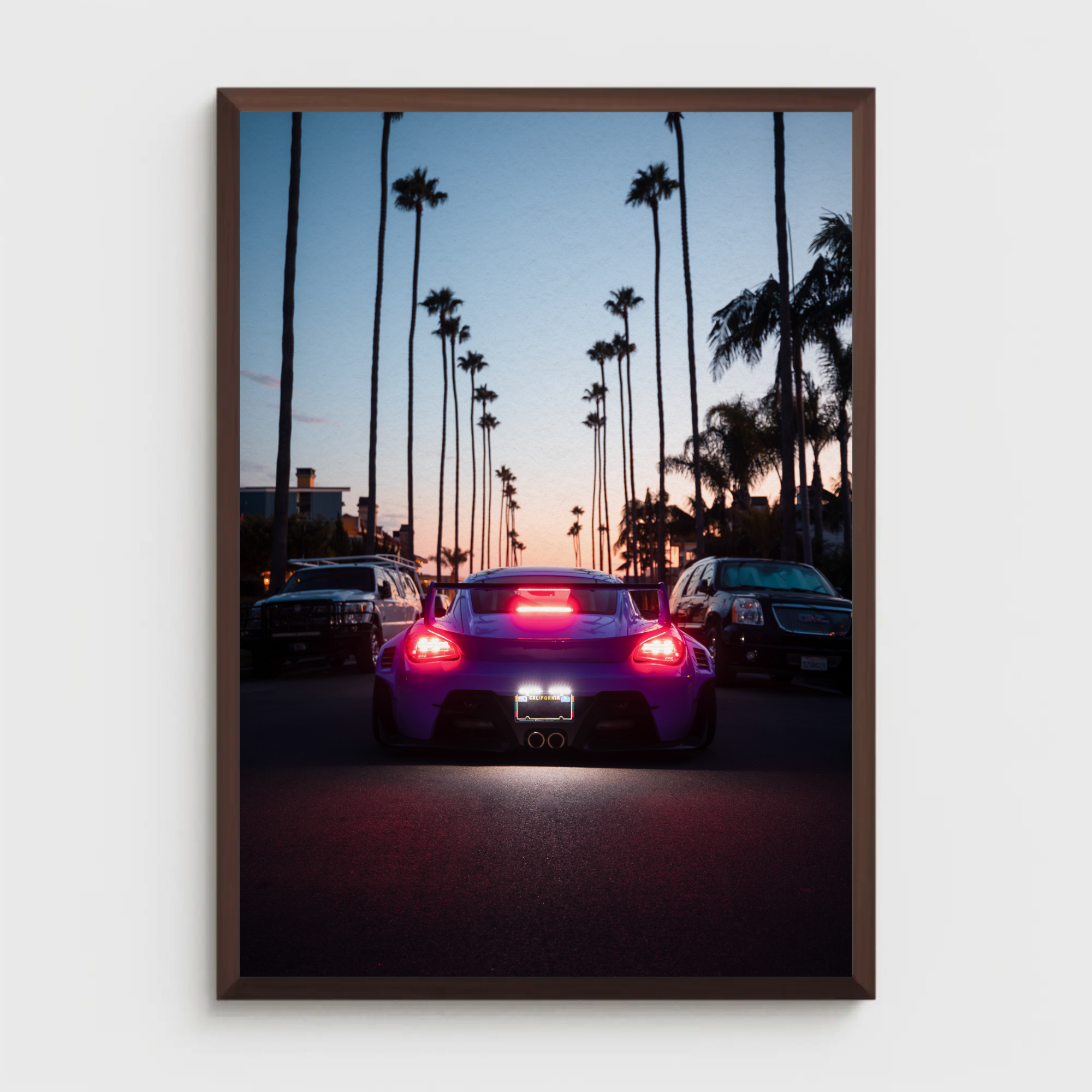 Porsche Cayman Car Poster #001 - Iconic Automotive Art for Your Space - Throttle Designs