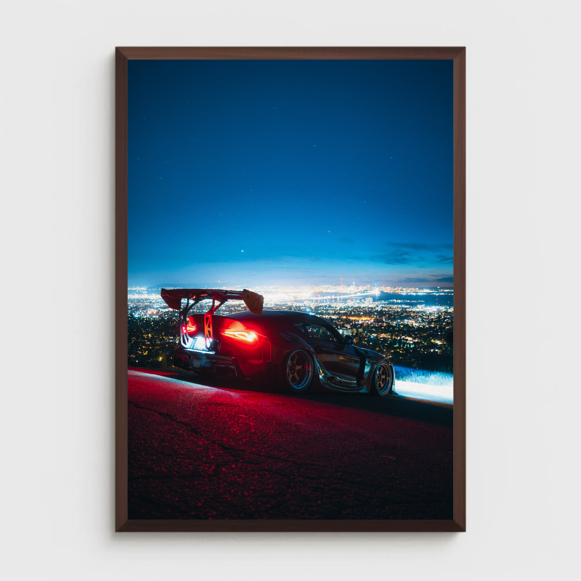 Stunning Toyota Supra Mk5 JDM Wall Art Poster #006 for Car Lovers - Throttle Designs