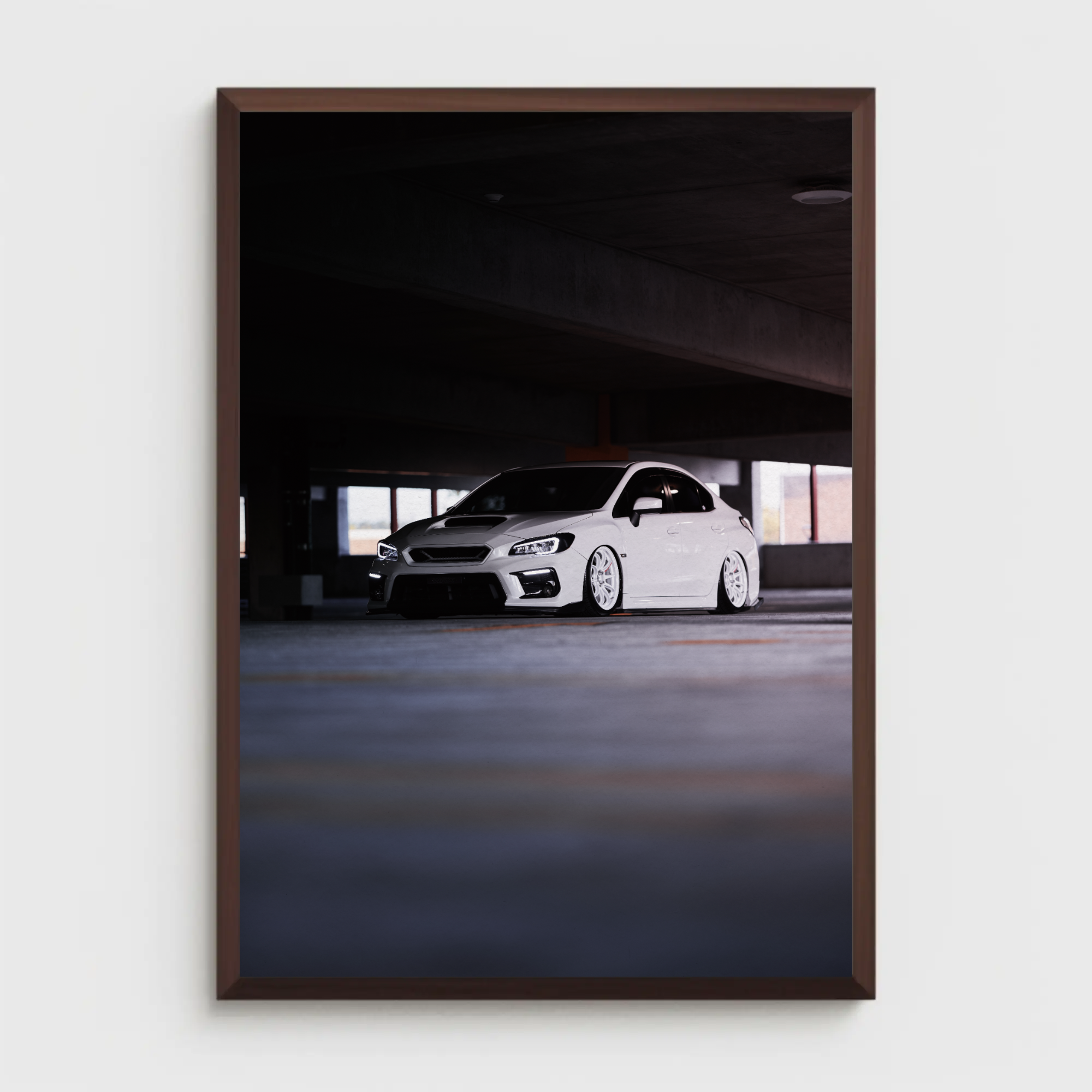 Subaru WRX Automotive Car Poster #038 - Throttle Designs