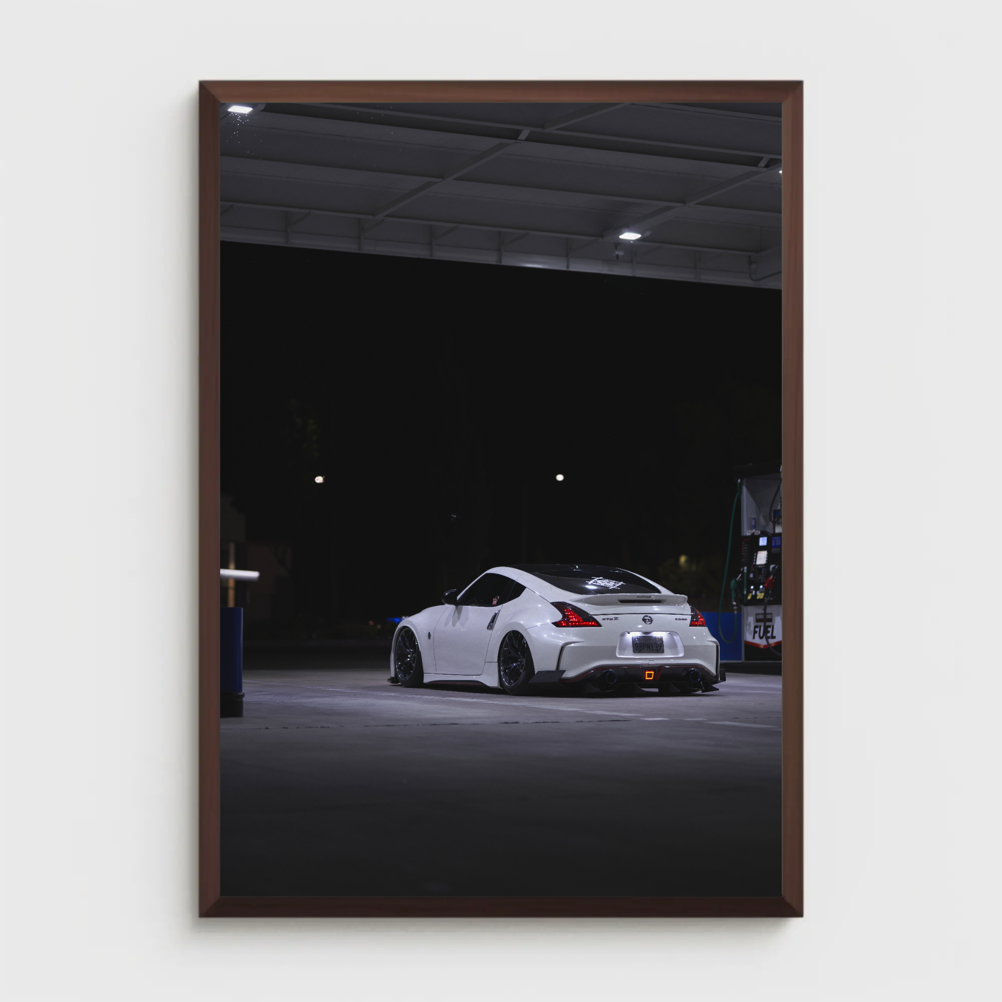 Nissan 370z Automotive Car Poster #005 - Throttle Designs