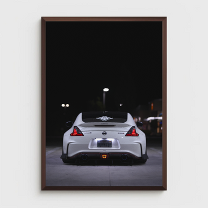 Nissan 370z Automotive Car Poster #006 - Throttle Designs