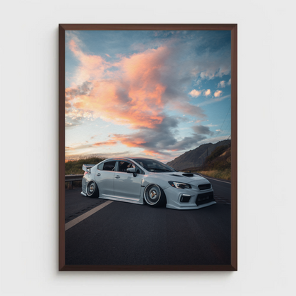 Subaru WRX JDM Wall Art Poster #040 - Elevate Your Space Today! - Throttle Designs