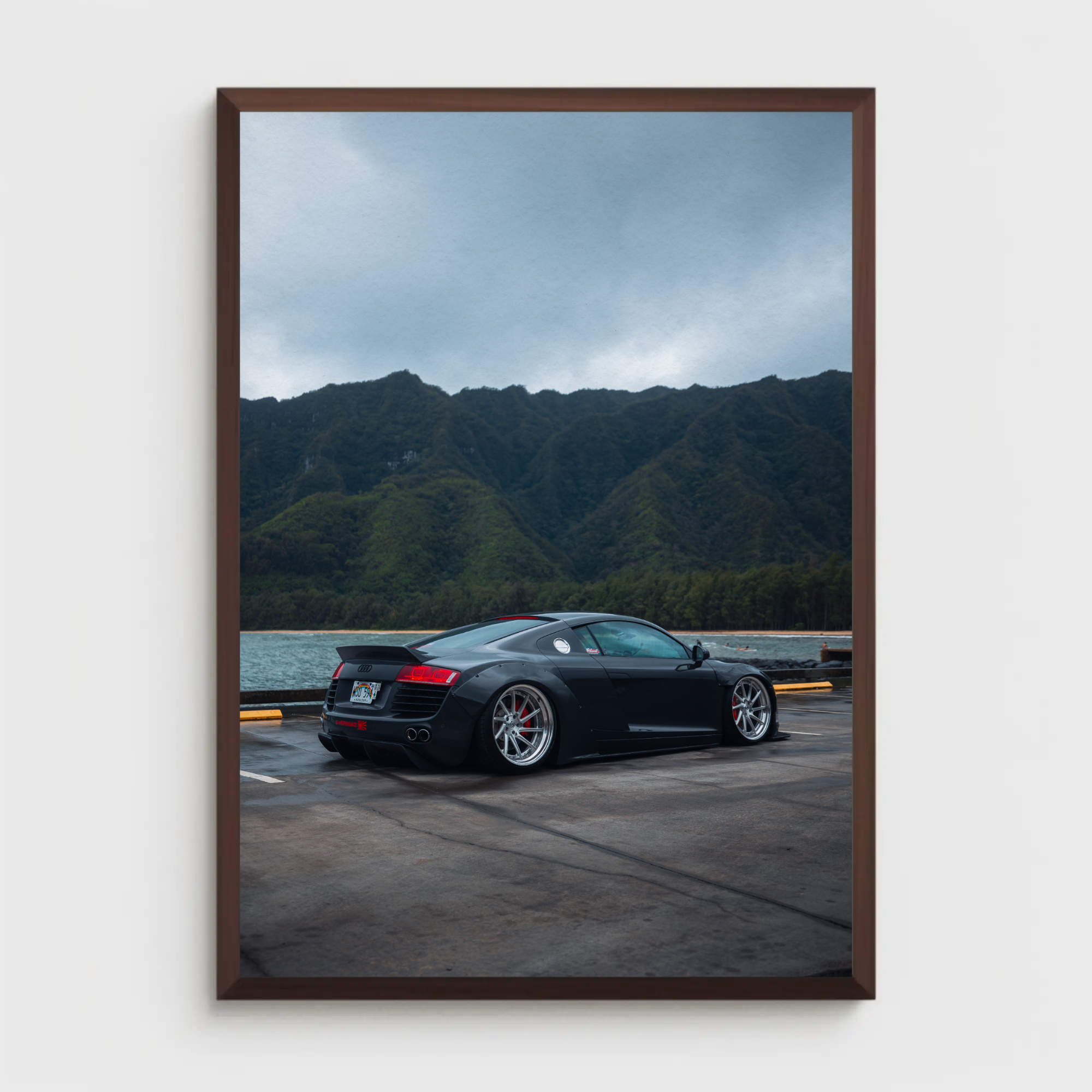 Audi R8 Supercar Wall Art Masterpiece #001 - Throttle Designs