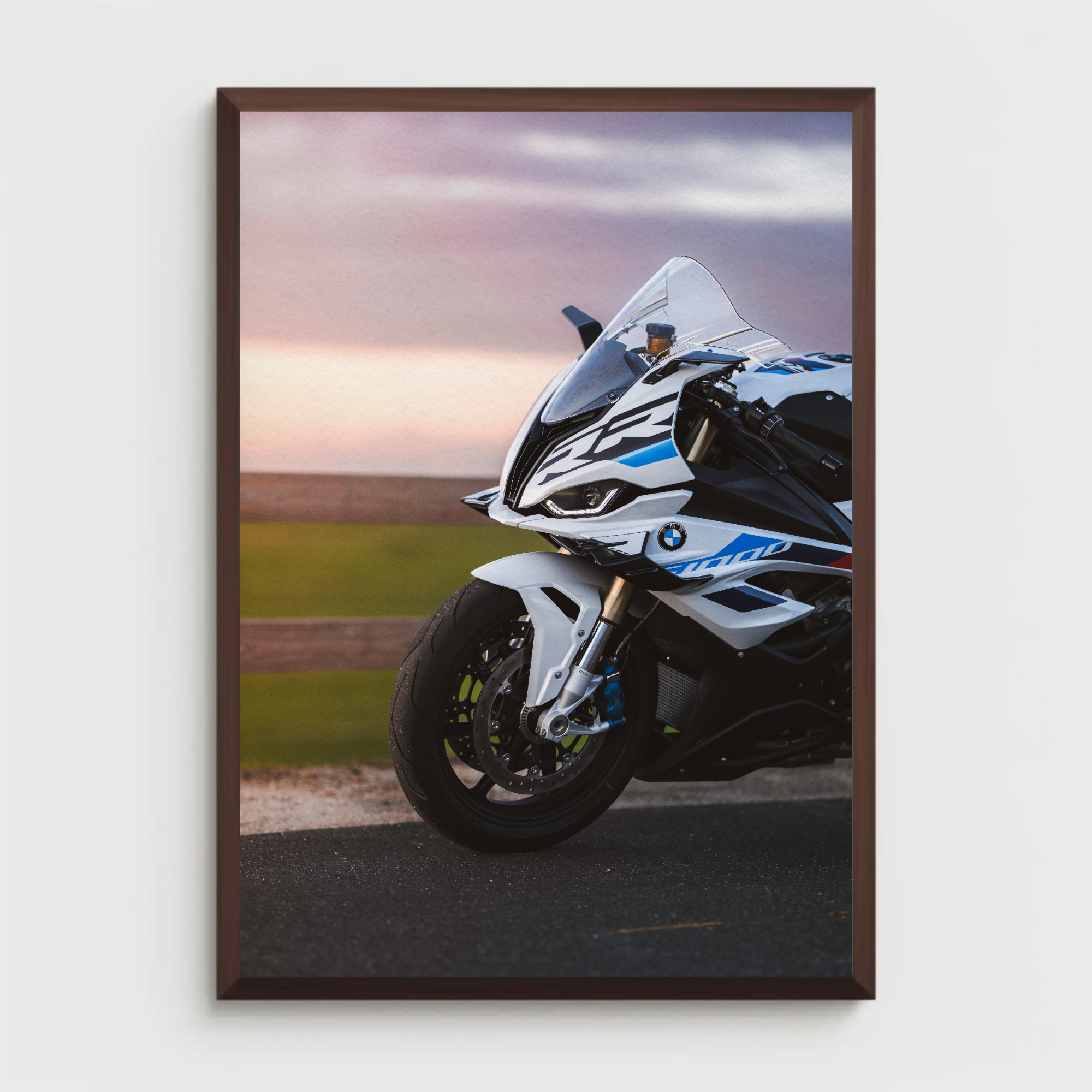 BMW S1000RR Motorcycle Poster #050 - Throttle Designs