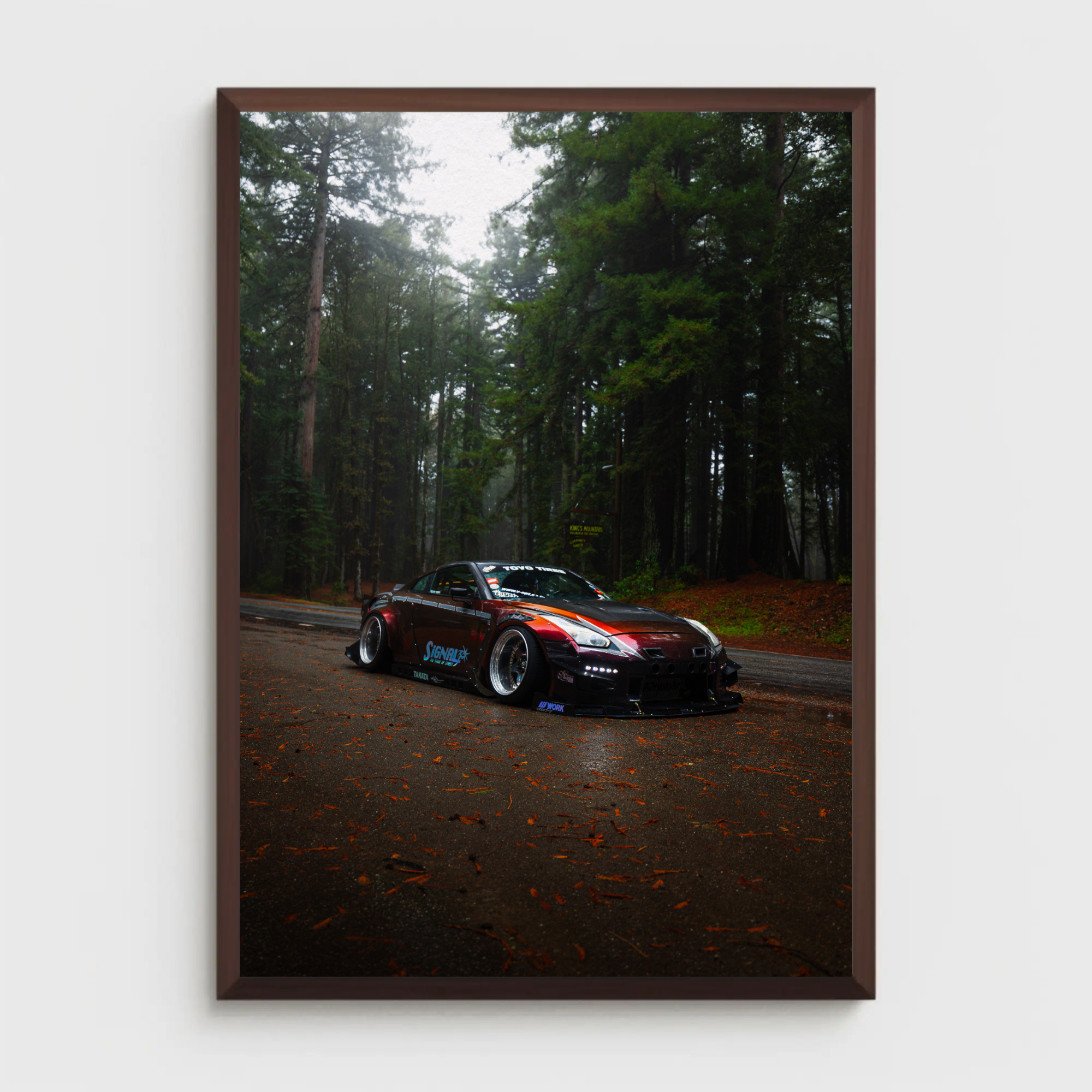 Nissan GT-R R35 Art Print Poster #028 - Premium Wall Decor