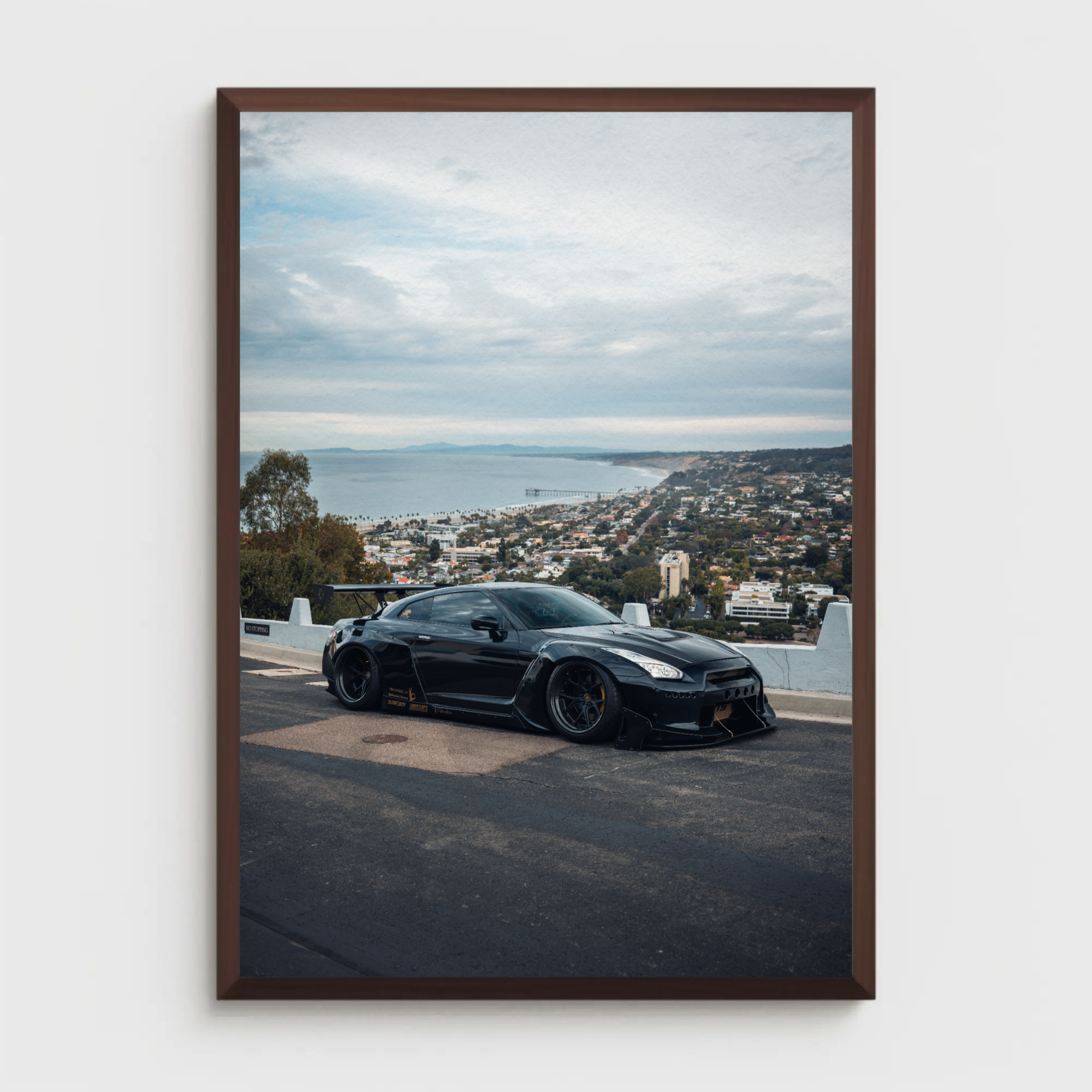 Stunning Nissan GTR R35 Wall Art Poster #023 for Car Lovers