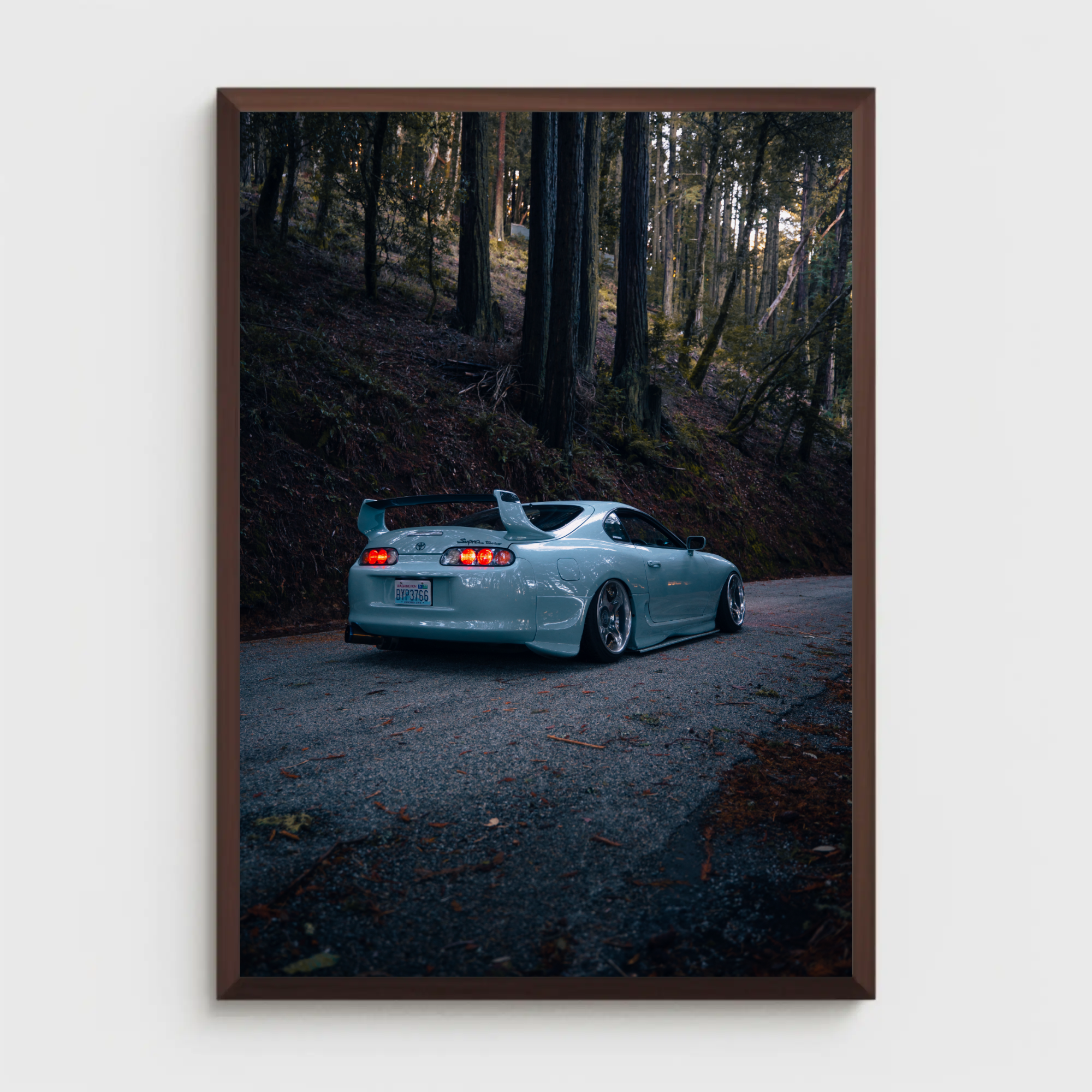 Toyota Supra Mk4 Wall Art Poster #042 - Premium Car Decor