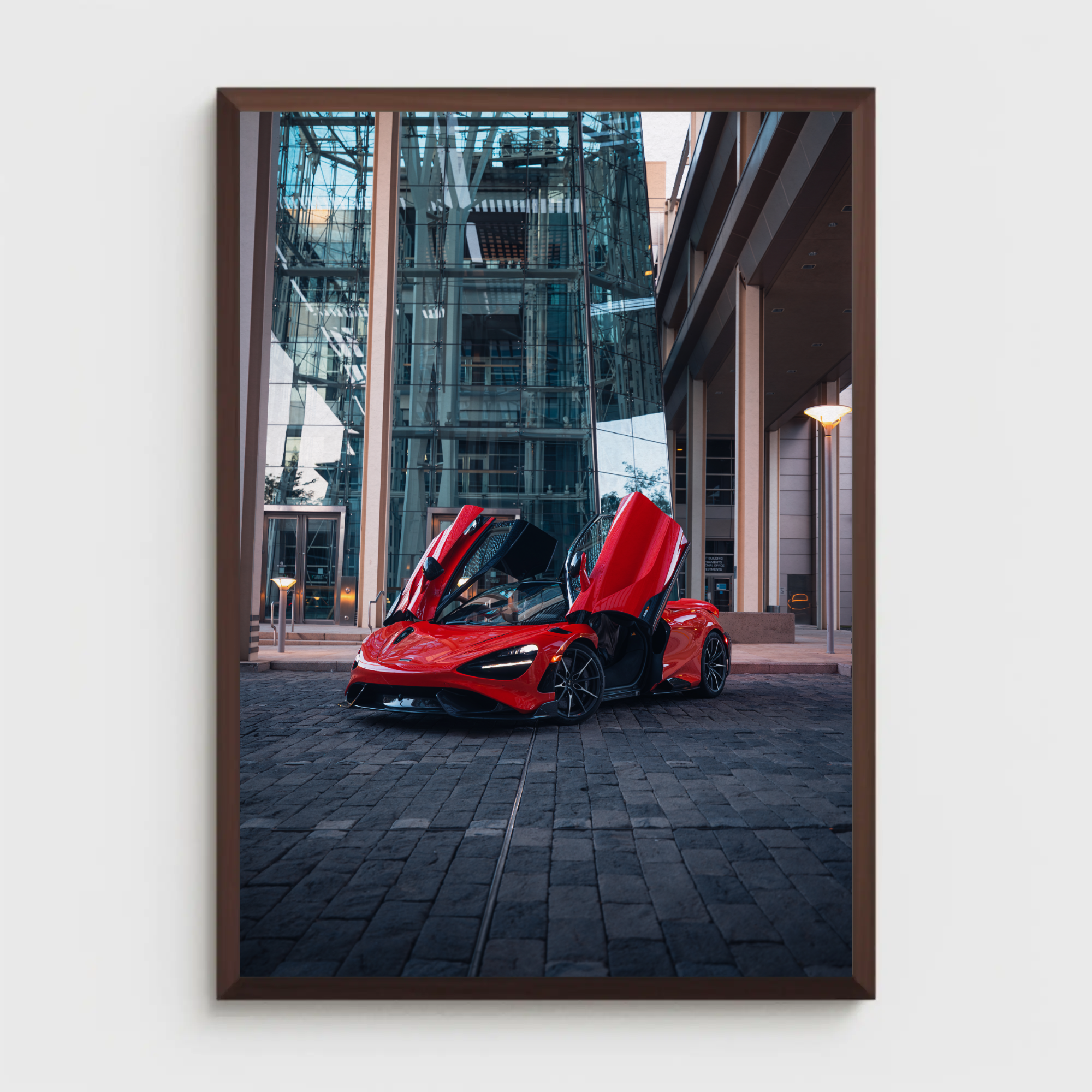 McLaren 765LT Supercar Wall Art Poster #001 - Premium Quality Print