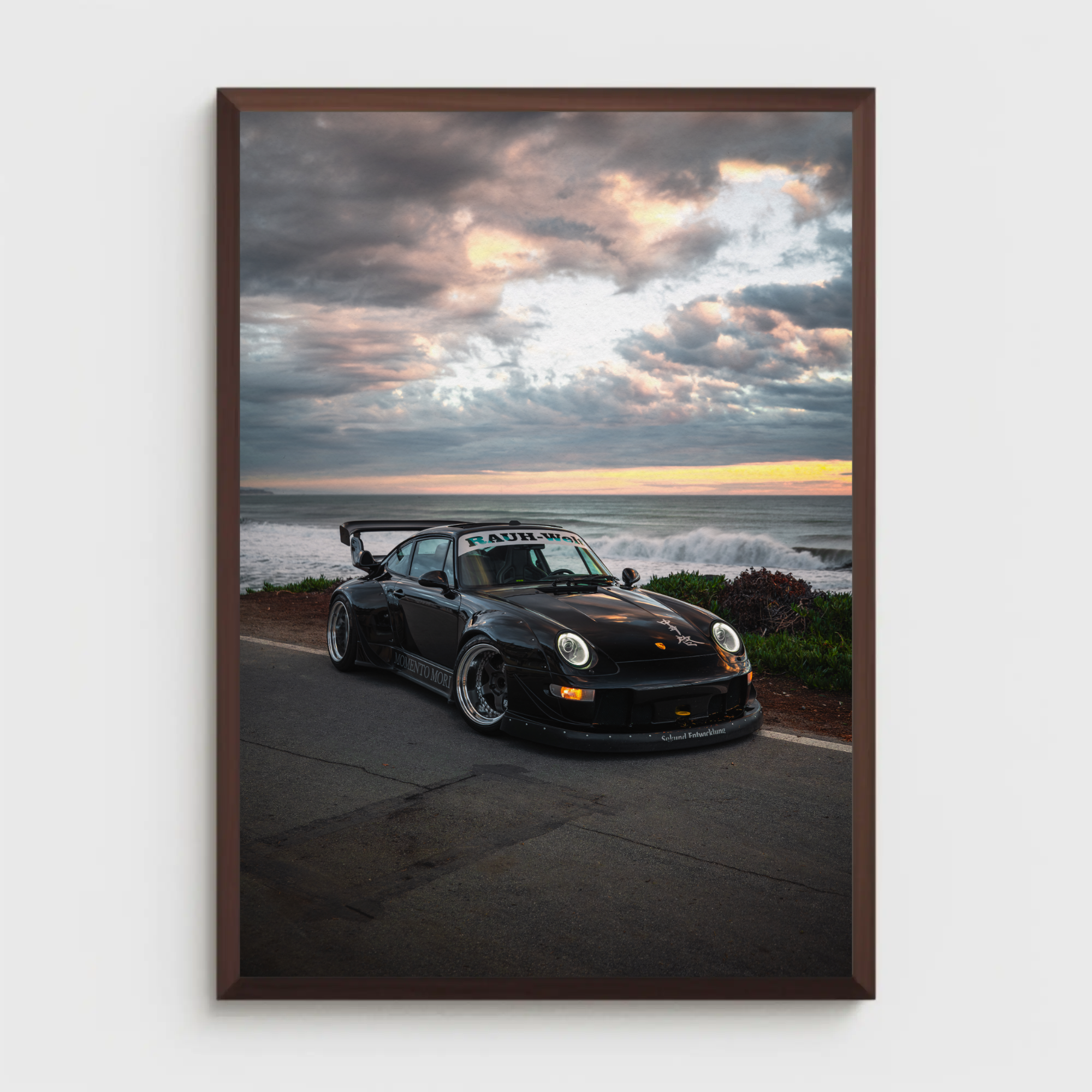 RWB Porsche 911 Art Print Poster #004 - High-Quality Wall Decor