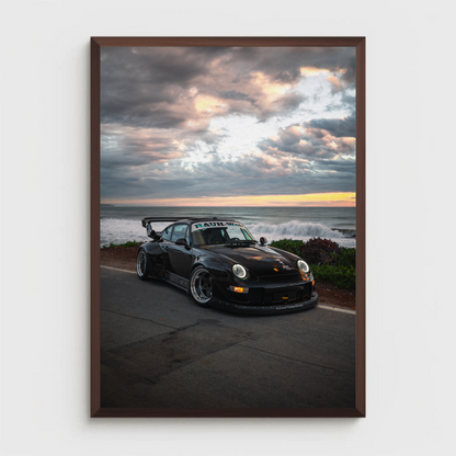 RWB Porsche 911 Art Print Poster #004 - High-Quality Wall Decor