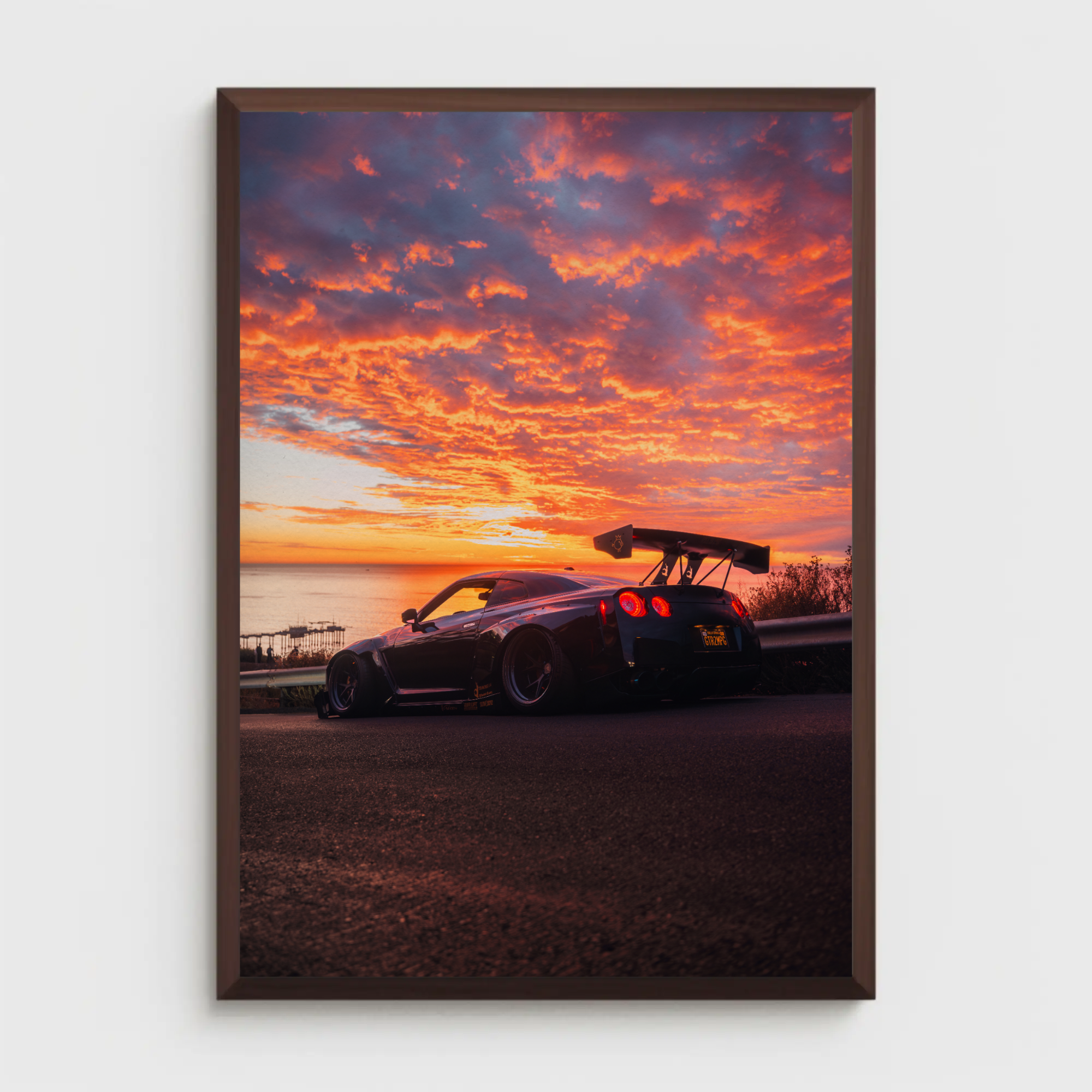 Nissan GT-R R35 Widebody Art Print #021 – Stunning Wall Decor