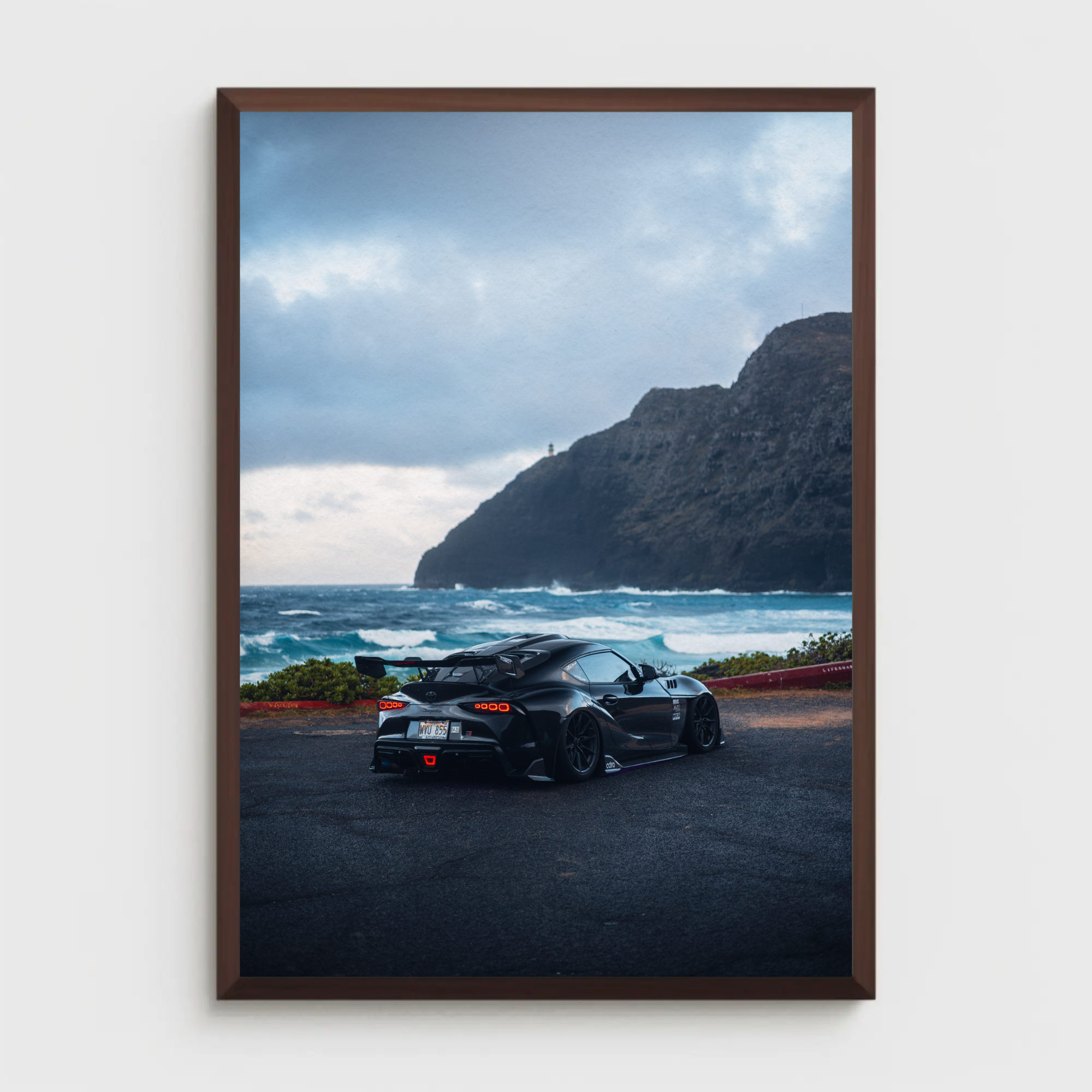 Toyota Supra Mk5 Wall Art Poster #008 - Premium Car Photography