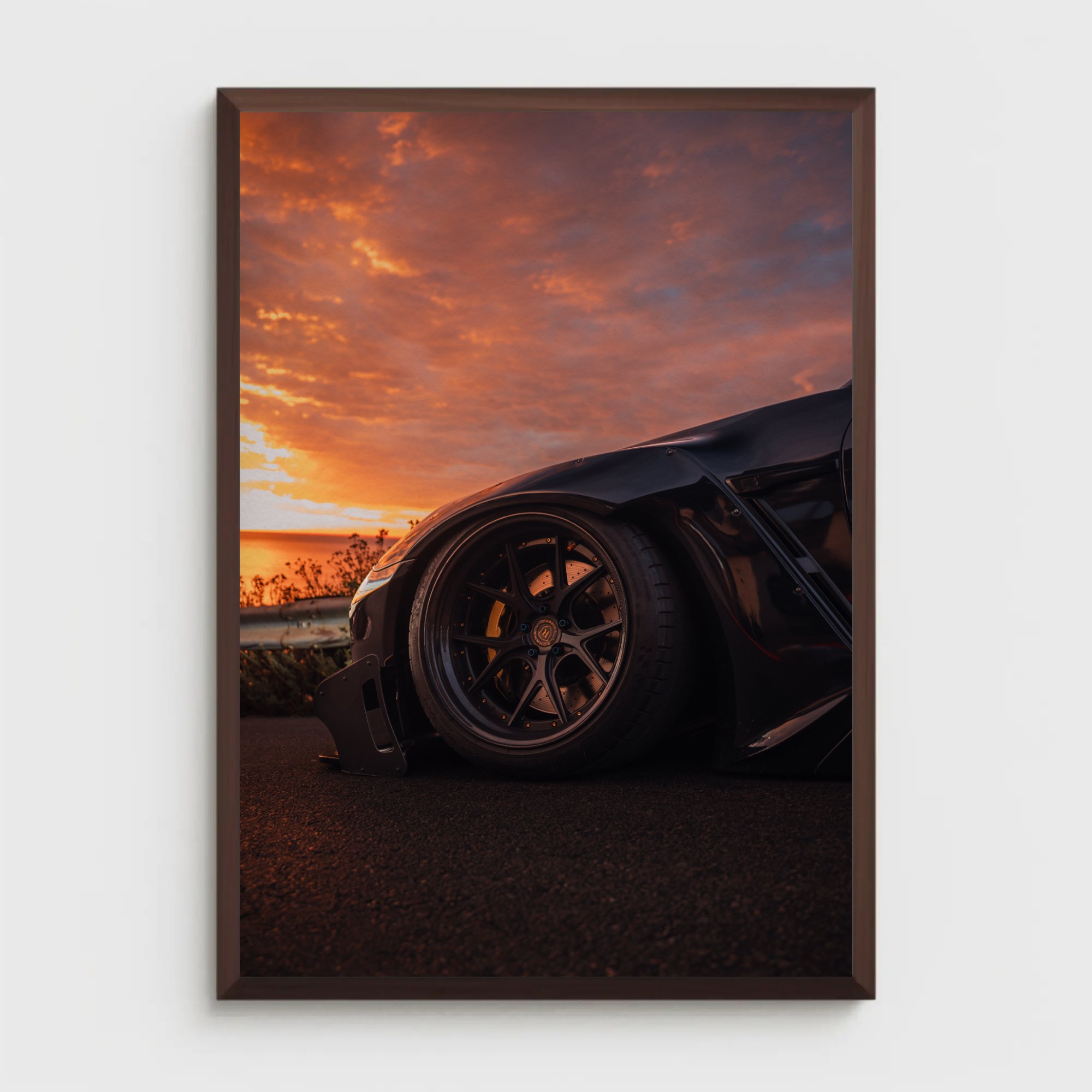 Sleek Nissan GTR R35 Wall Art Poster #020 for Car Enthusiasts