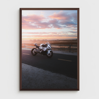 BMW S1000RR Motorcycle Poster #021 - Throttle Designs