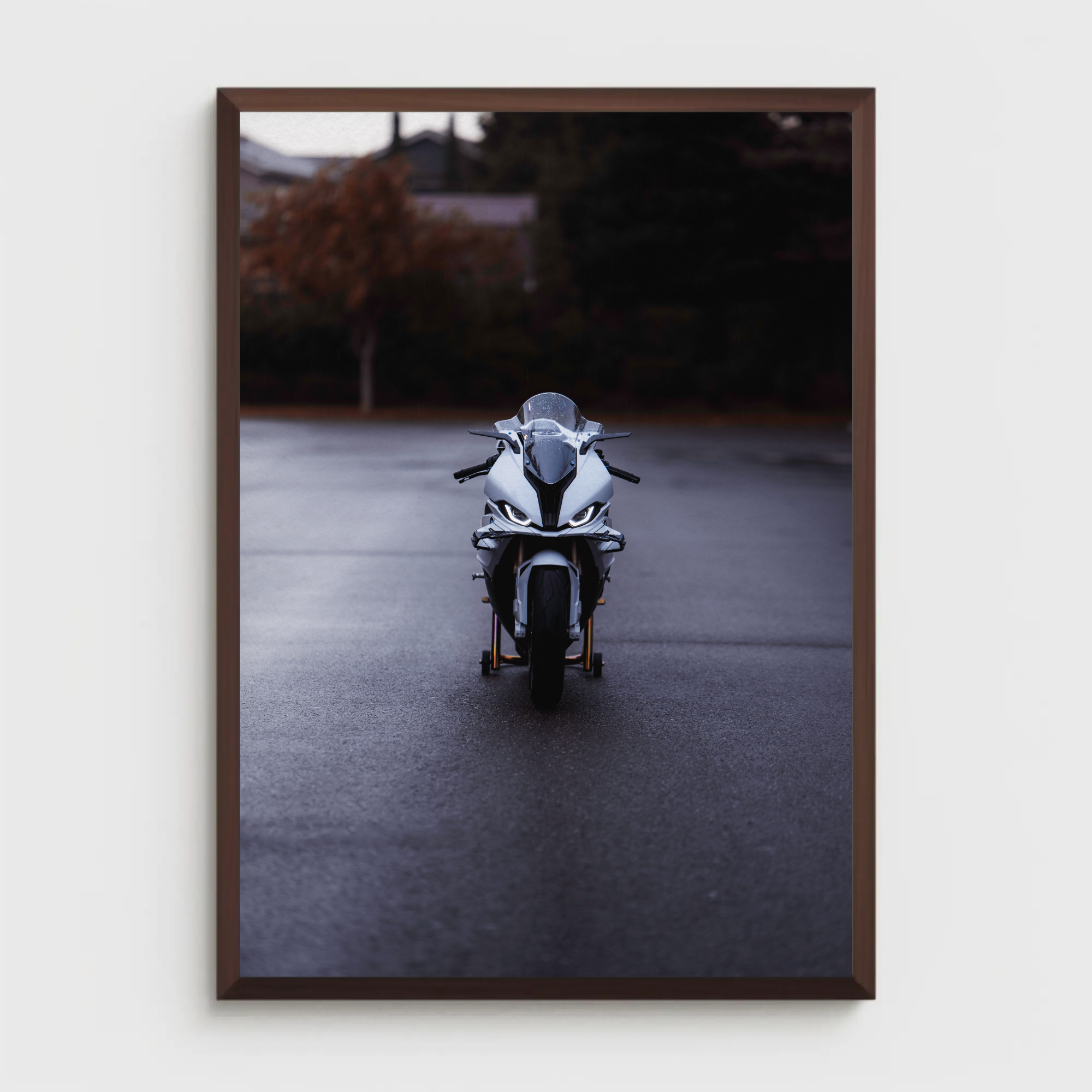 BMW S1000RR Motorcycle Poster #068 - Throttle Designs