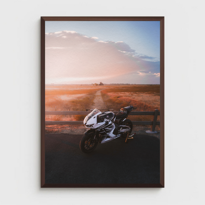 Honda CBR600RR Motorcycle Poster #001 - Throttle Designs