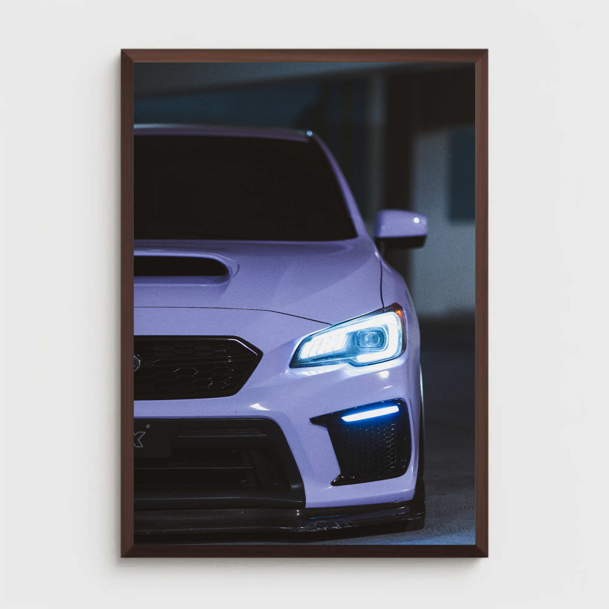 Subaru WRX Automotive Car Poster #006 - Throttle Designs