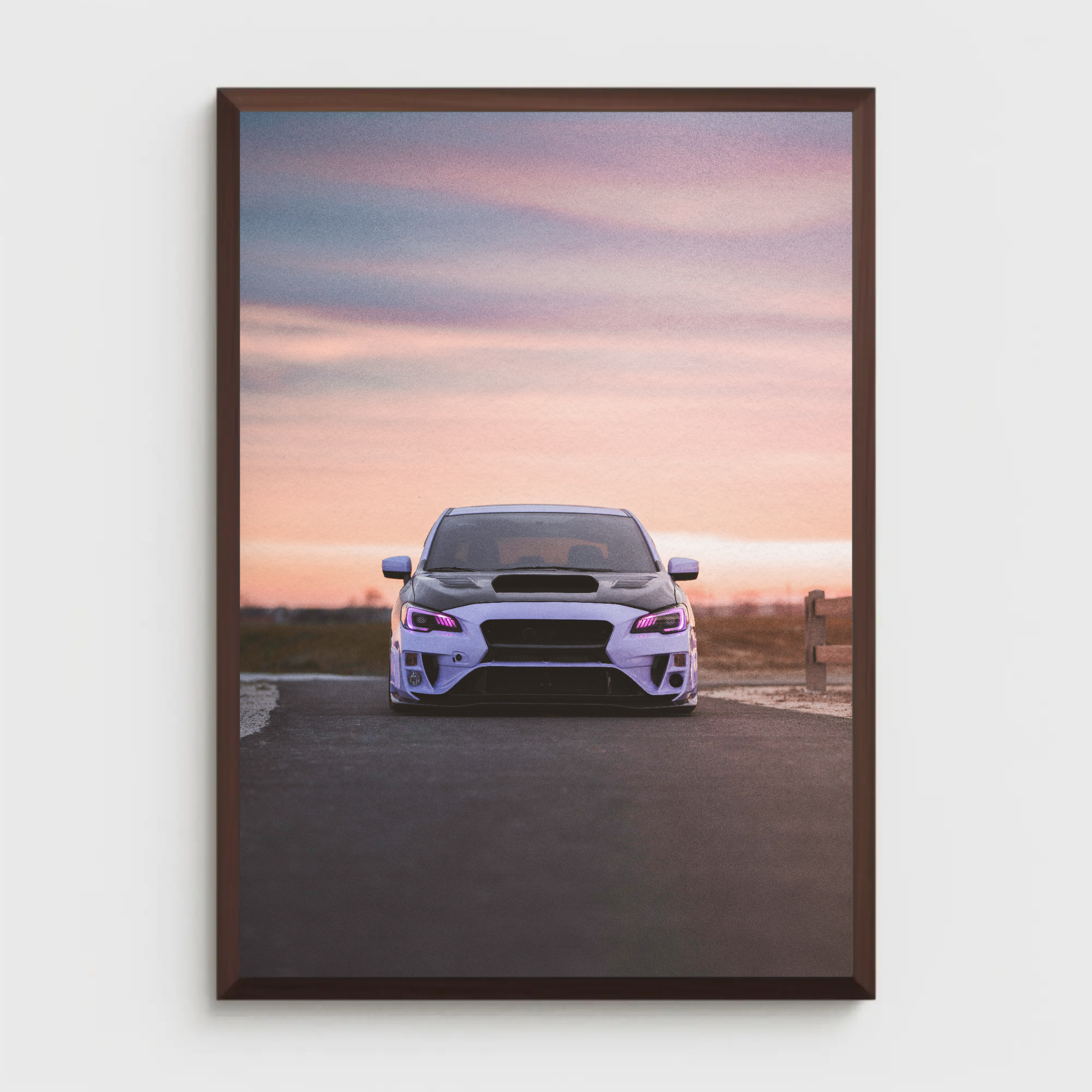 Subaru WRX Automotive Car Poster #019 - Throttle Designs