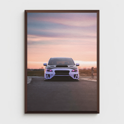 Subaru WRX Automotive Car Poster #019 - Throttle Designs