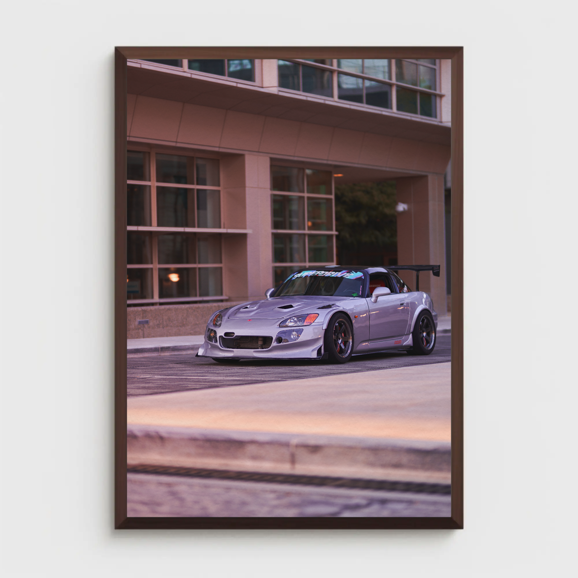 Honda S2000 Automotive Car Poster #016 - Throttle Designs