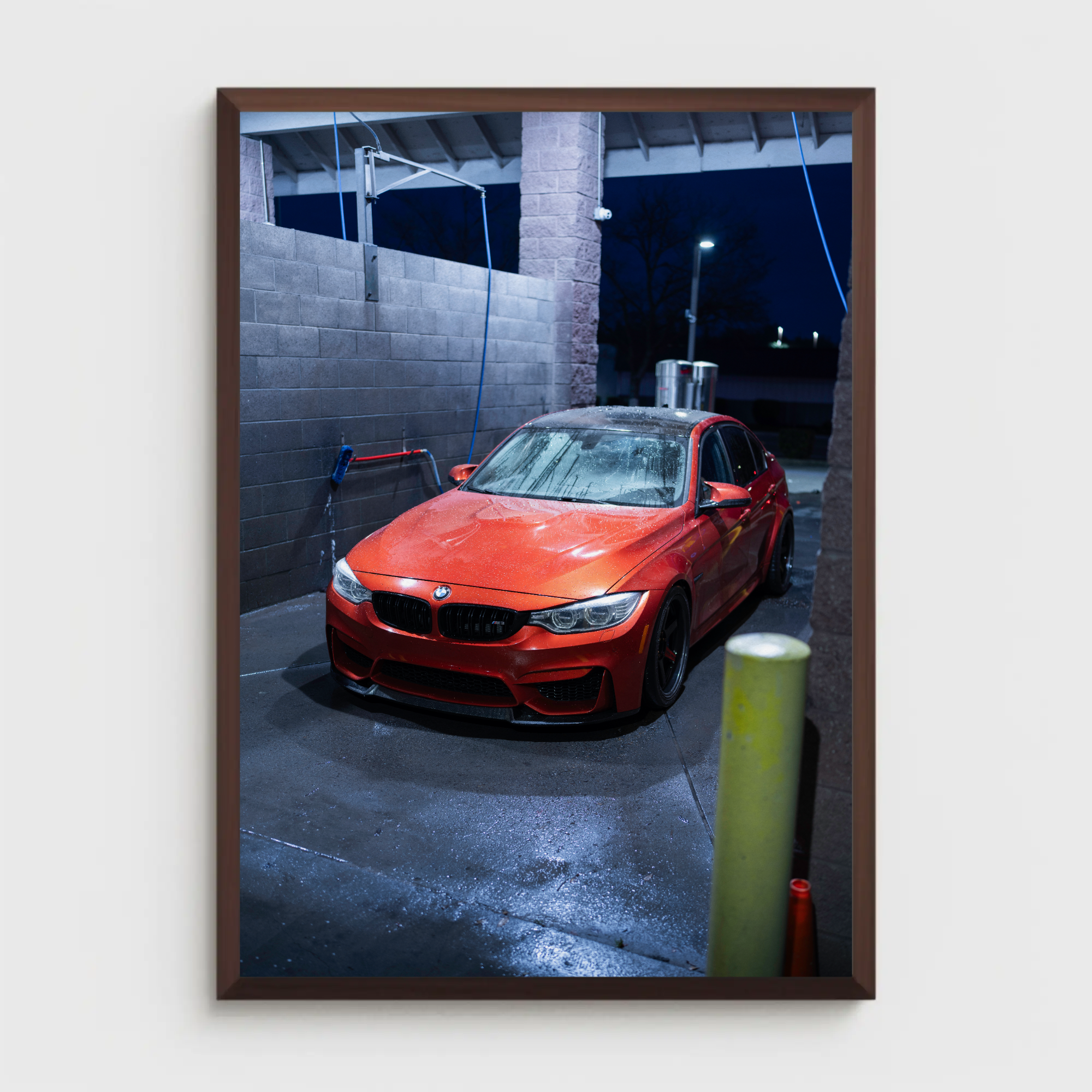 BMW F80 M3 Automotive Car Poster #001 - Throttle Designs