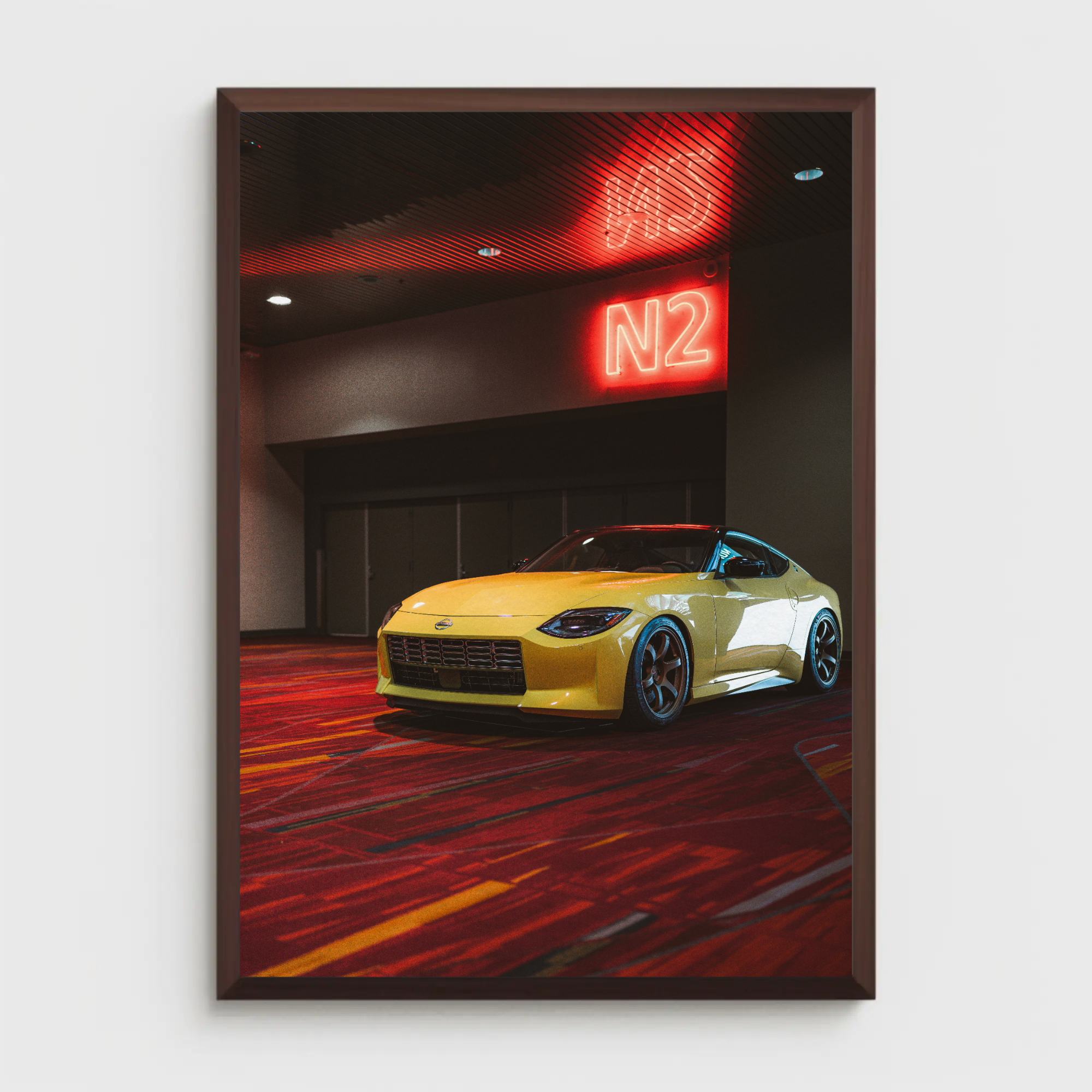 Nissan Z (RZ34) Automotive Car Poster #001 - Throttle Designs