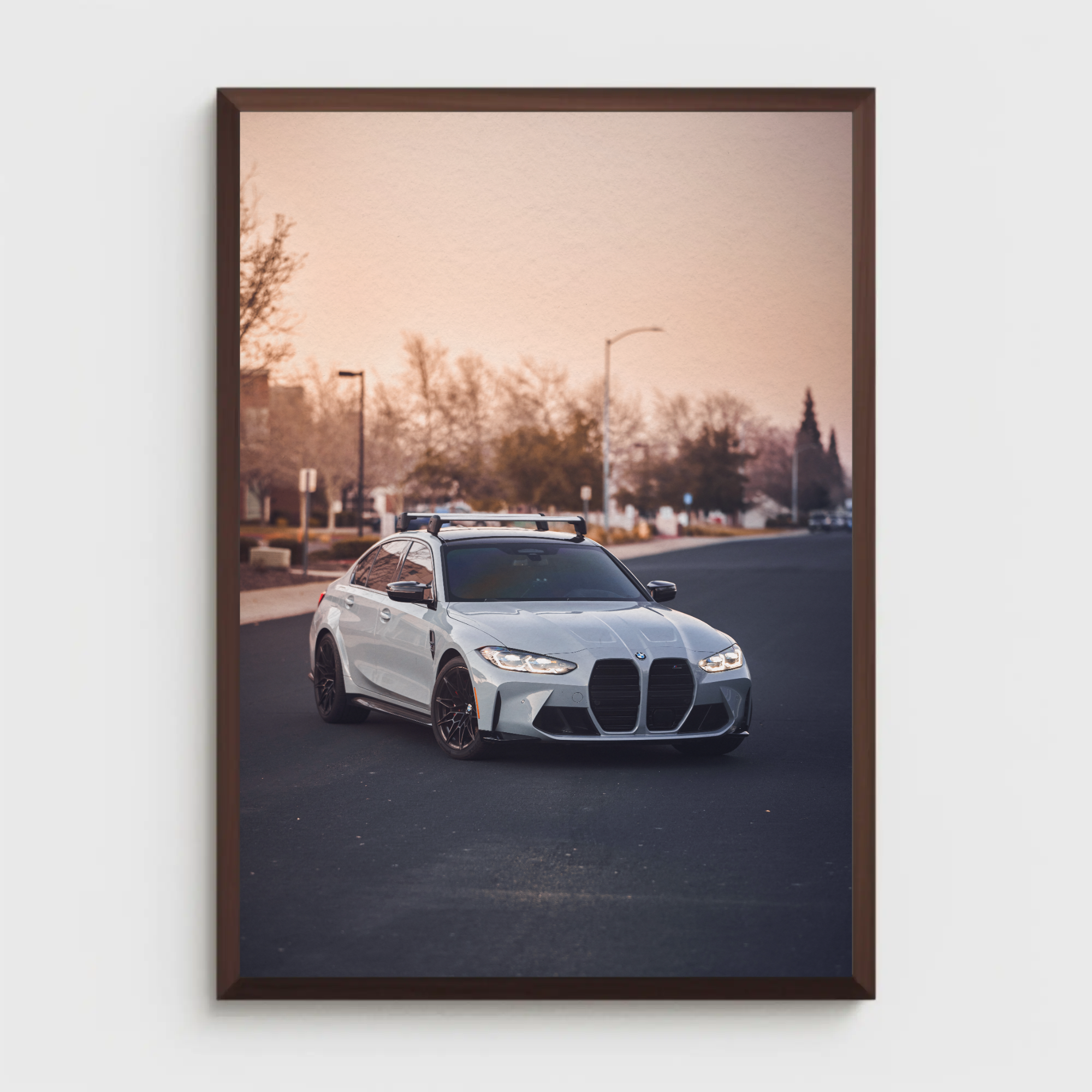 BMW G80 M3 Automotive Car Poster #005 - Throttle Designs