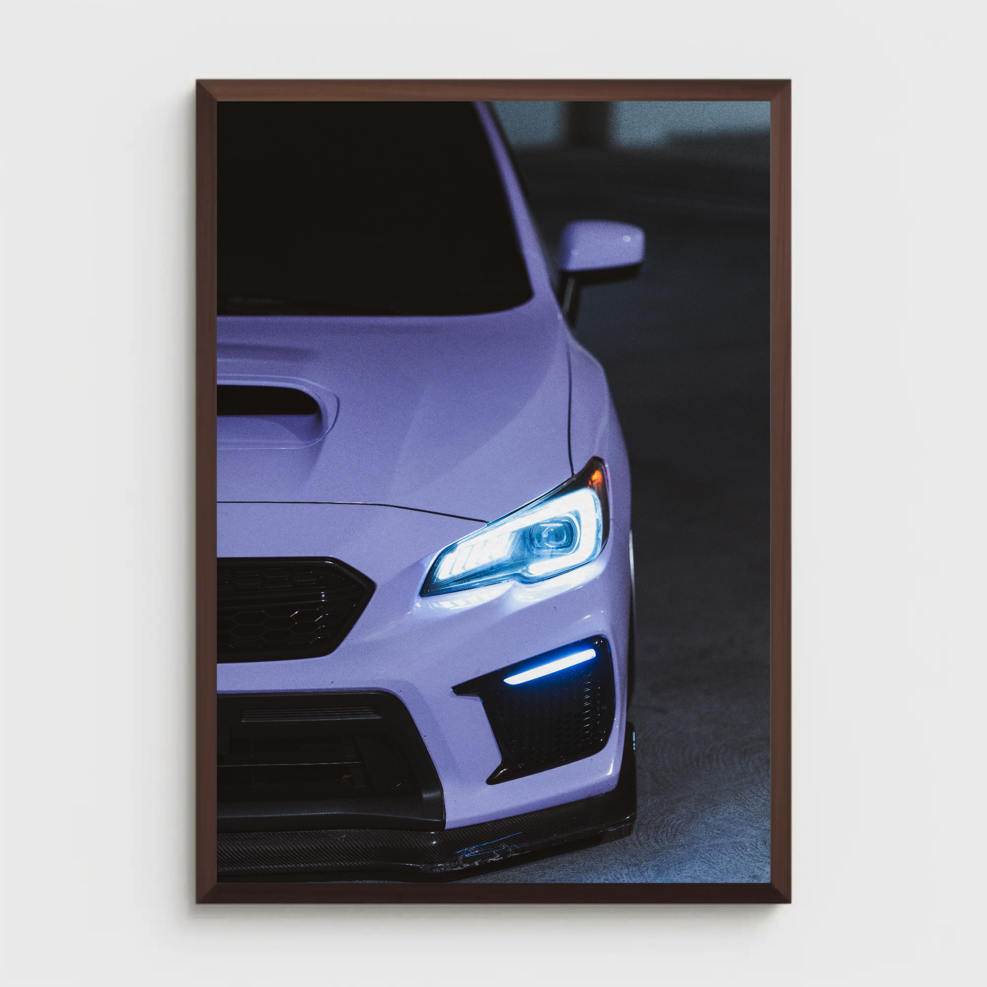 Subaru WRX Automotive Car Poster #007 - Throttle Designs