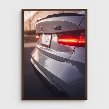 BMW G80 M3 Automotive Car Poster #002 - Throttle Designs