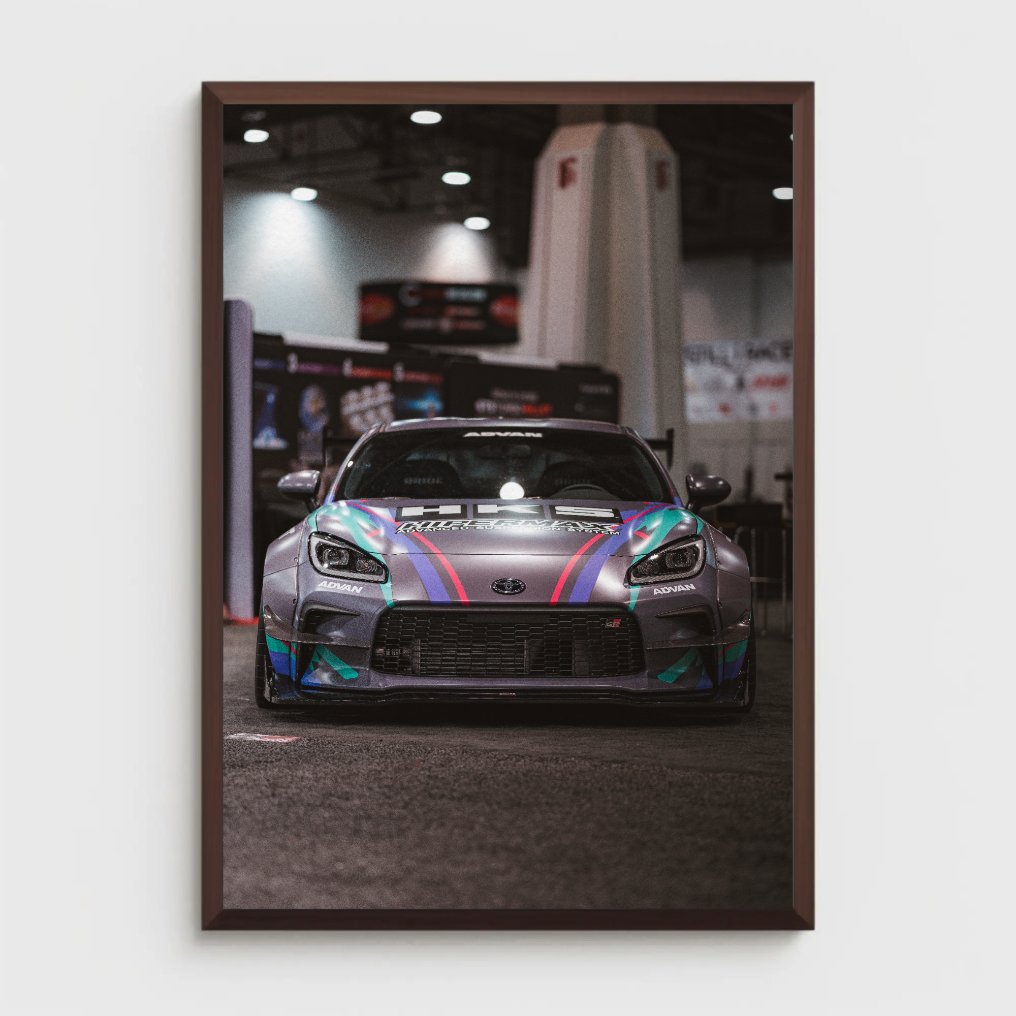 Toyota FRS Automotive Car Poster #003 - Throttle Designs