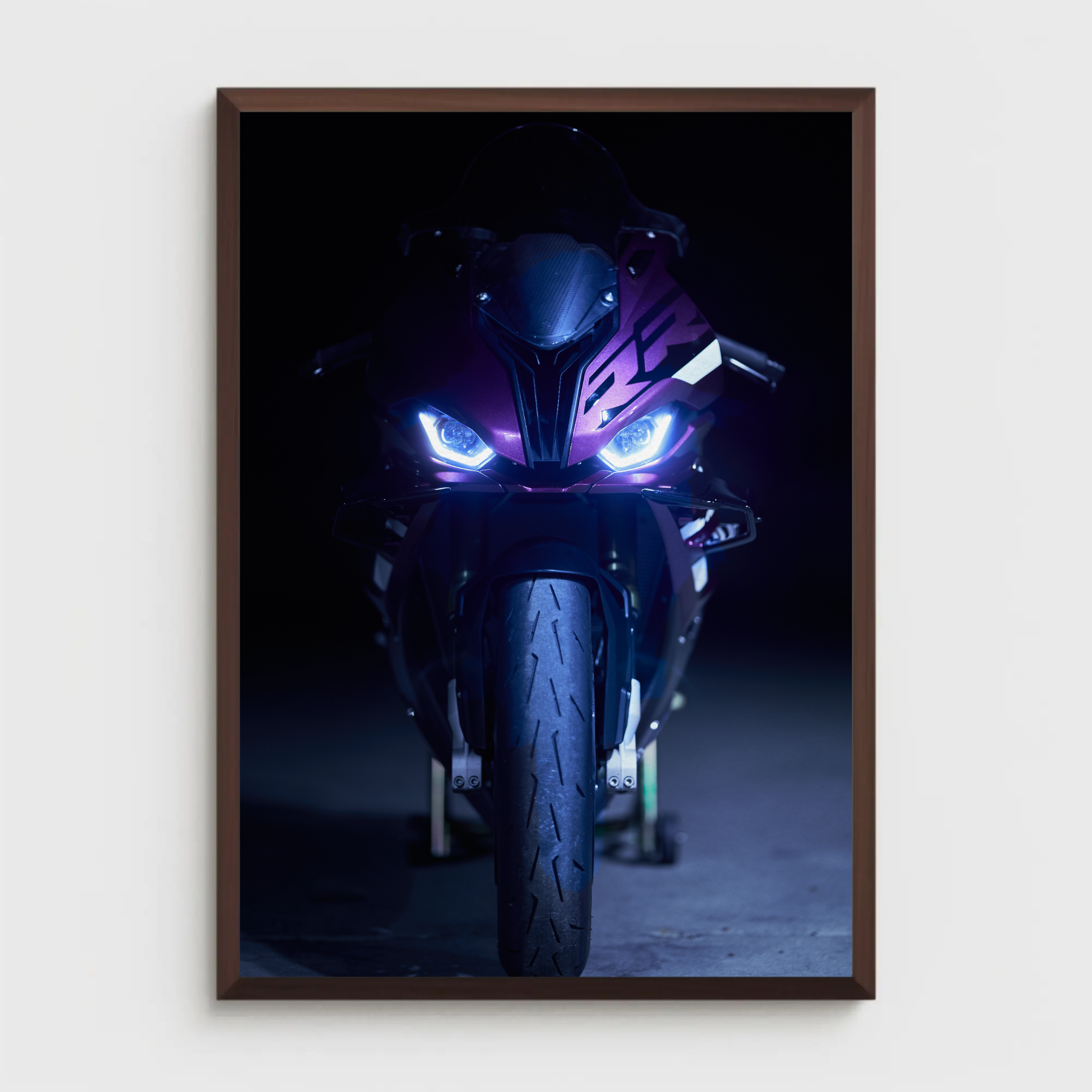 BMW S1000RR Motorcycle Poster #080 - Throttle Designs