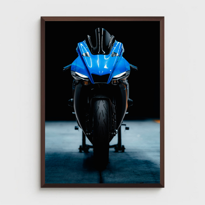 Yamaha R1 Motorcycle Poster #011 - Throttle Designs