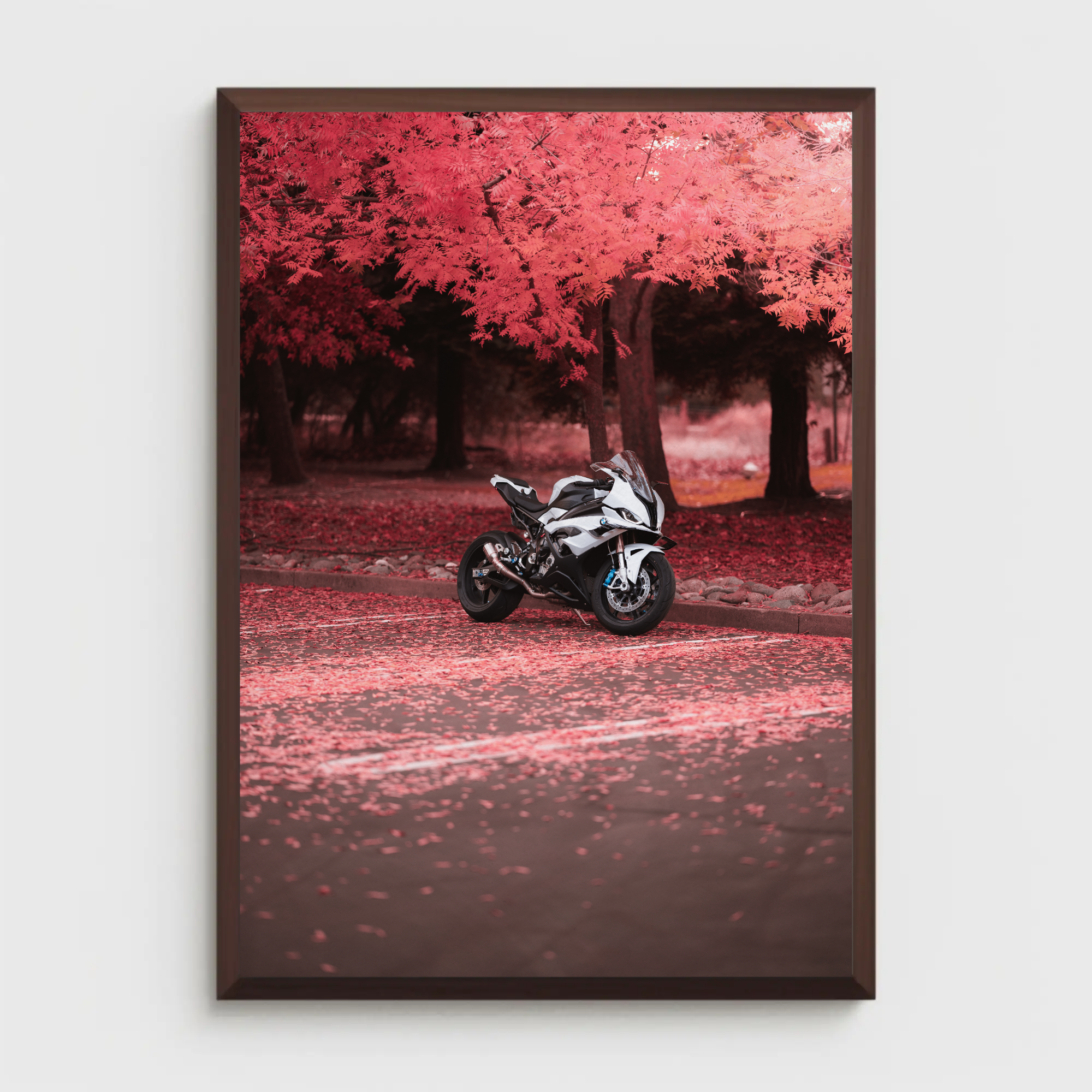 BMW S1000RR Motorcycle Poster #130 - Throttle Designs