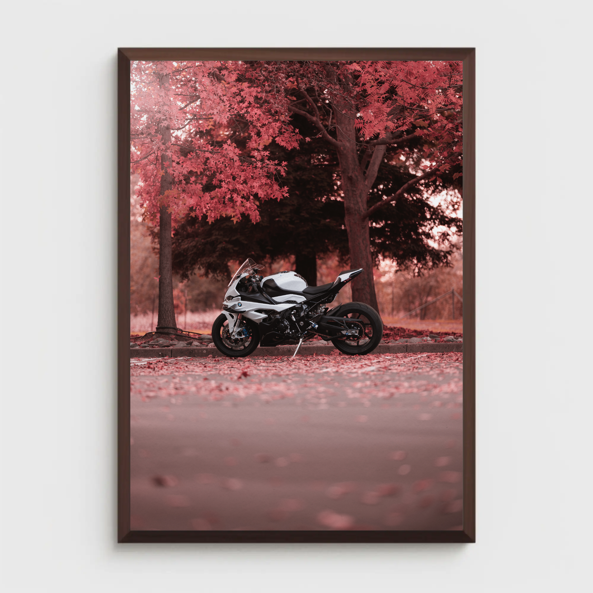 BMW S1000RR Motorcycle Poster #118 - Throttle Designs